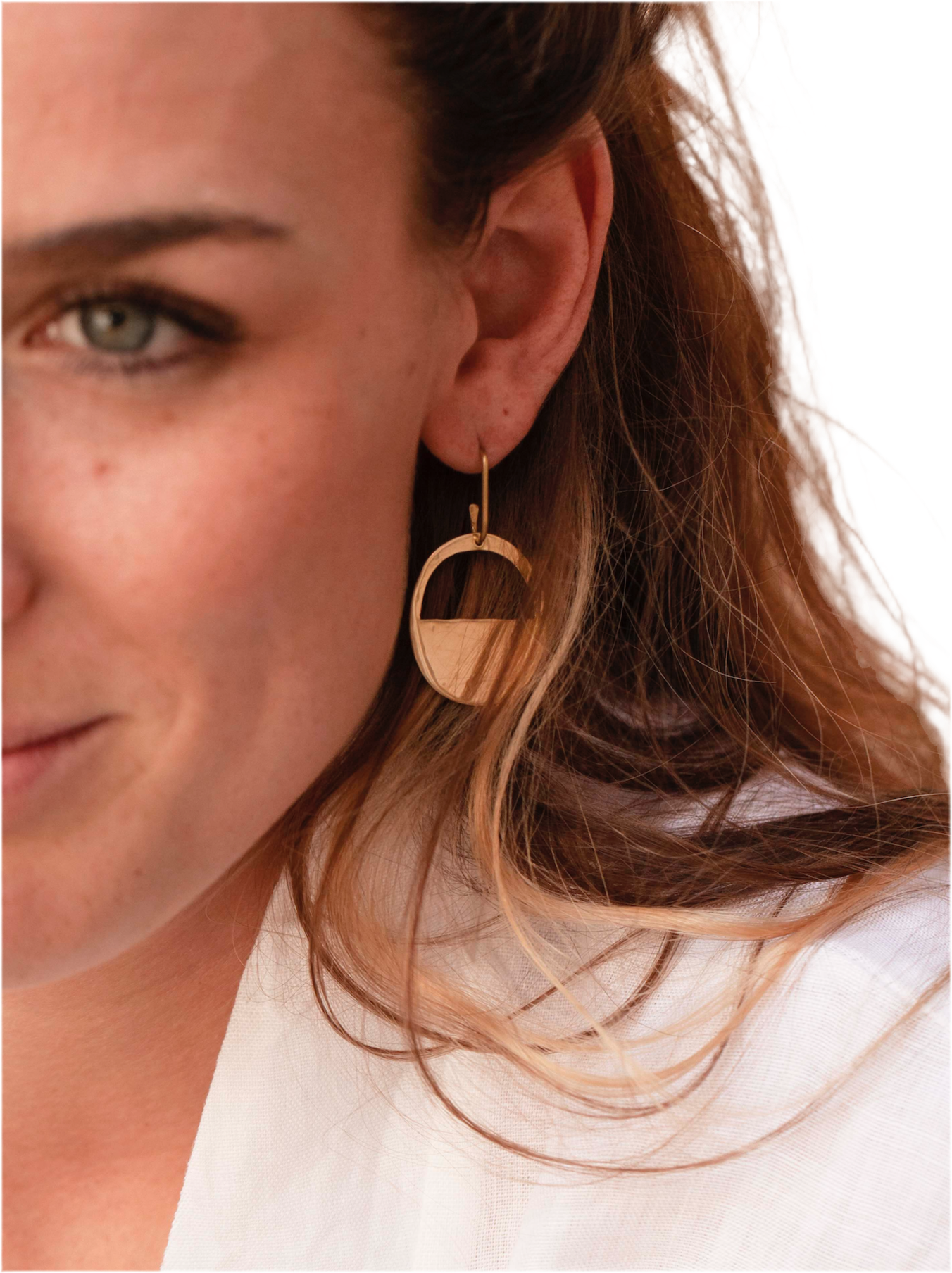earring stud - DINA - midi