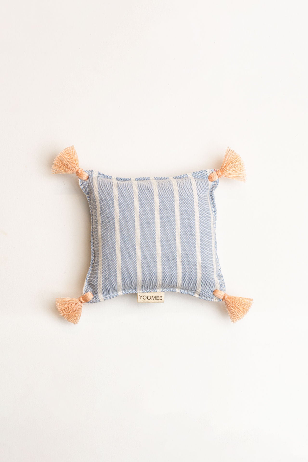 lavender bag - ZAKIA stripes - light blue