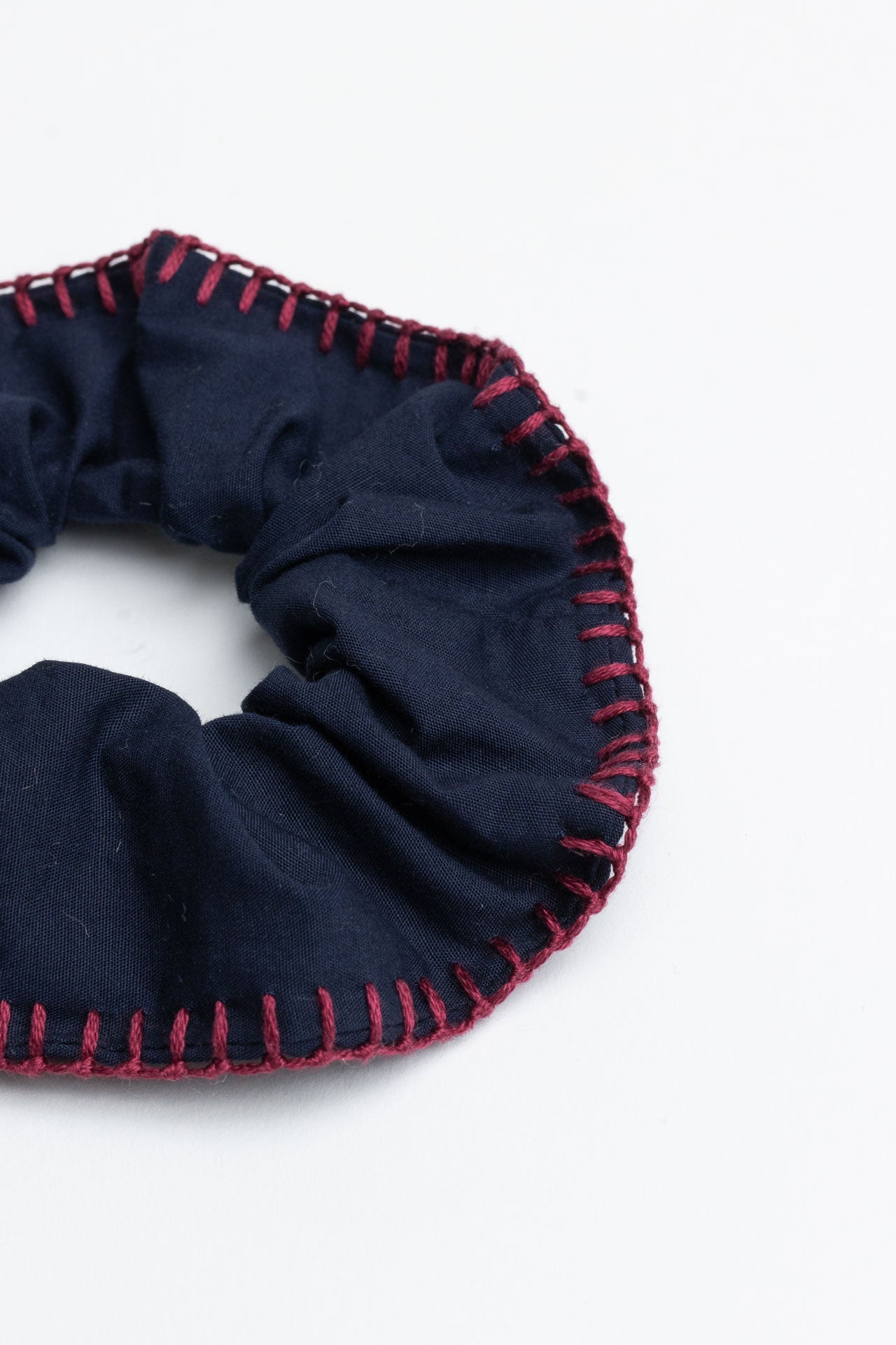 scrunchie - MEDINA cotton - marine hbik