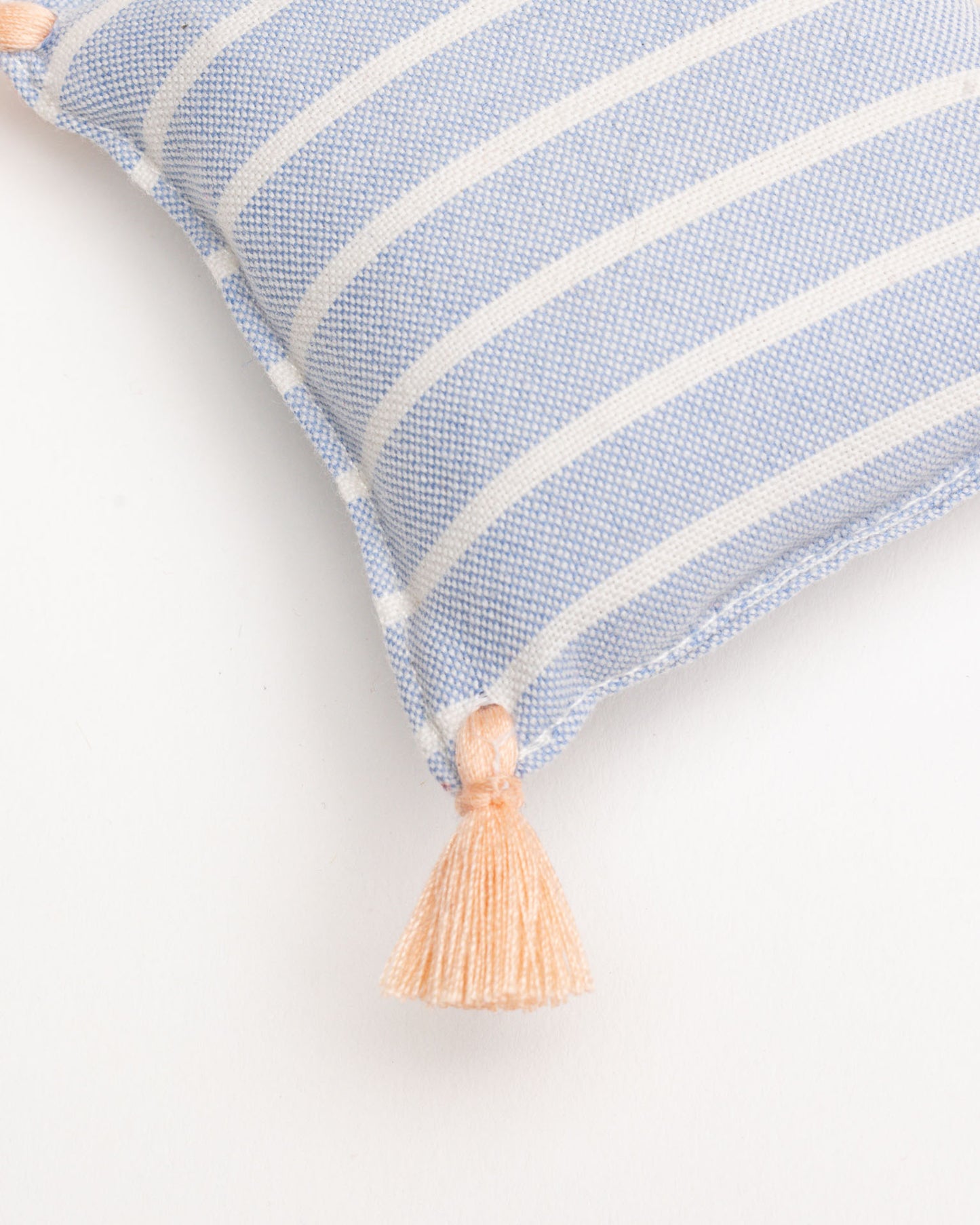 lavender bag - ZAKIA stripes - light blue