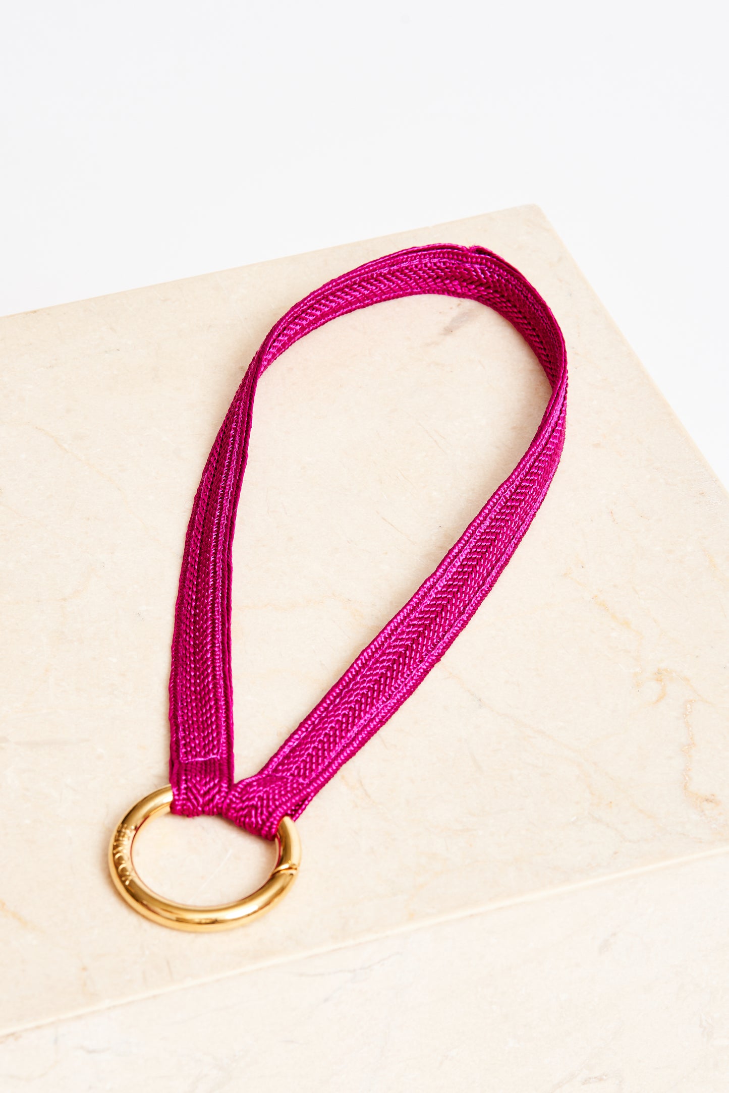 keychain band - ZAHRA mini - fuchsia