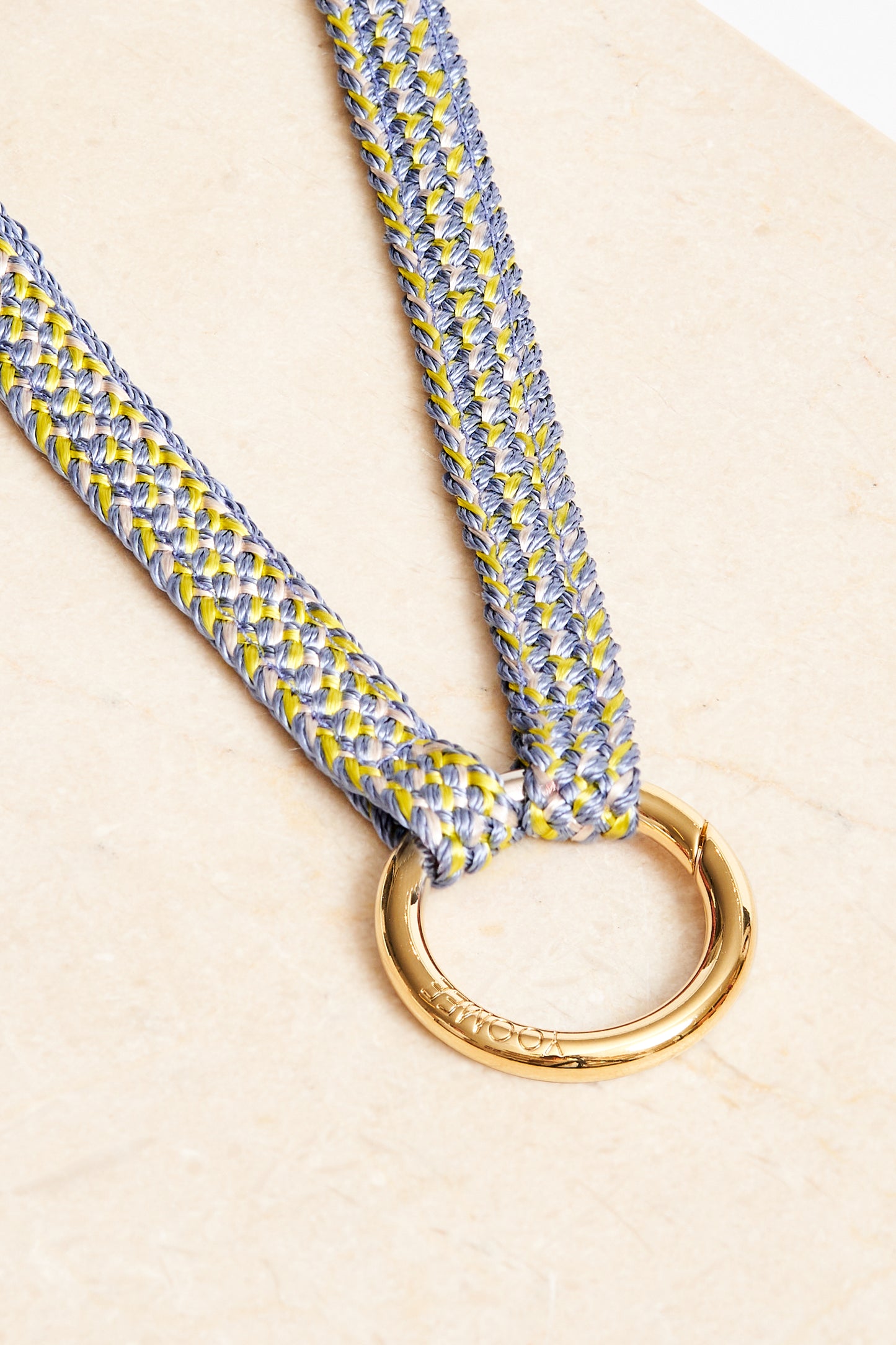 keychain band - FATIMA mini - blue flower - sale