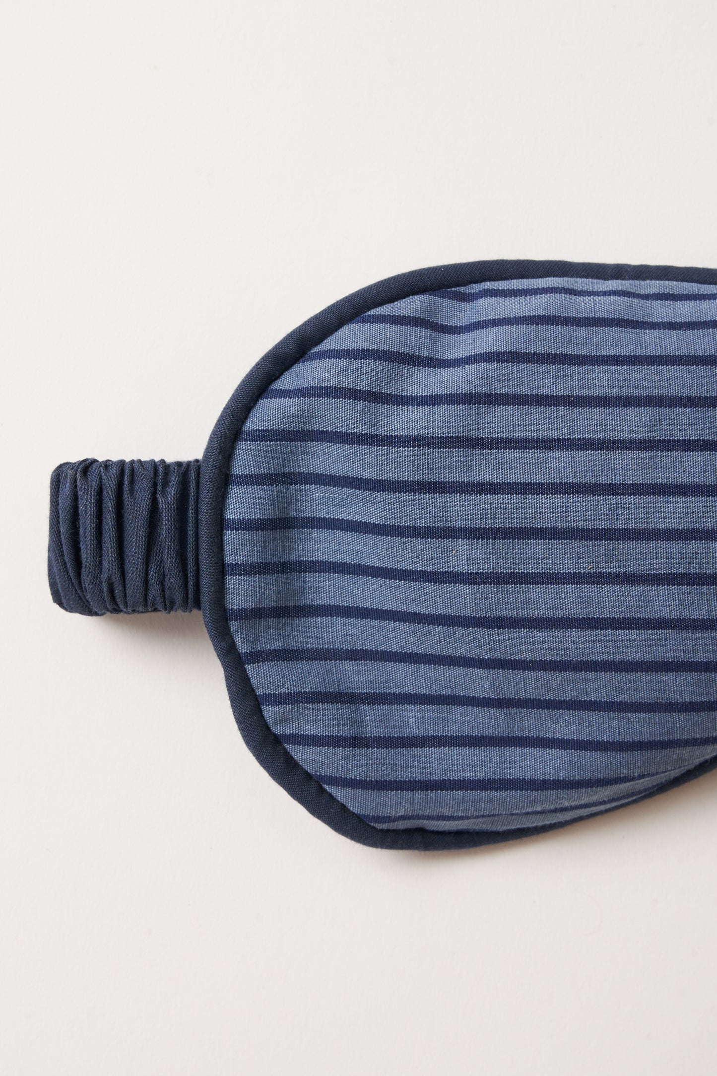 eye mask - RAHA striped - blue