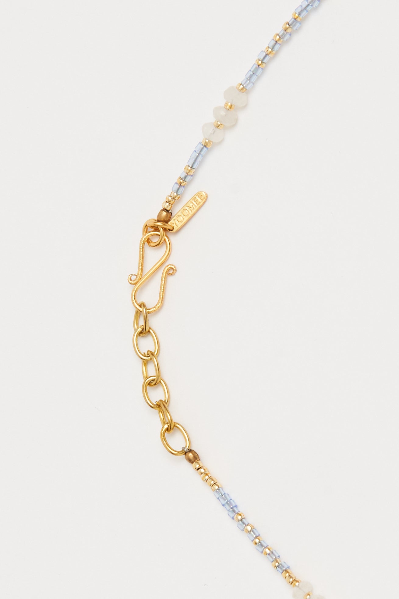 necklace - DINA moonstone - sky blue