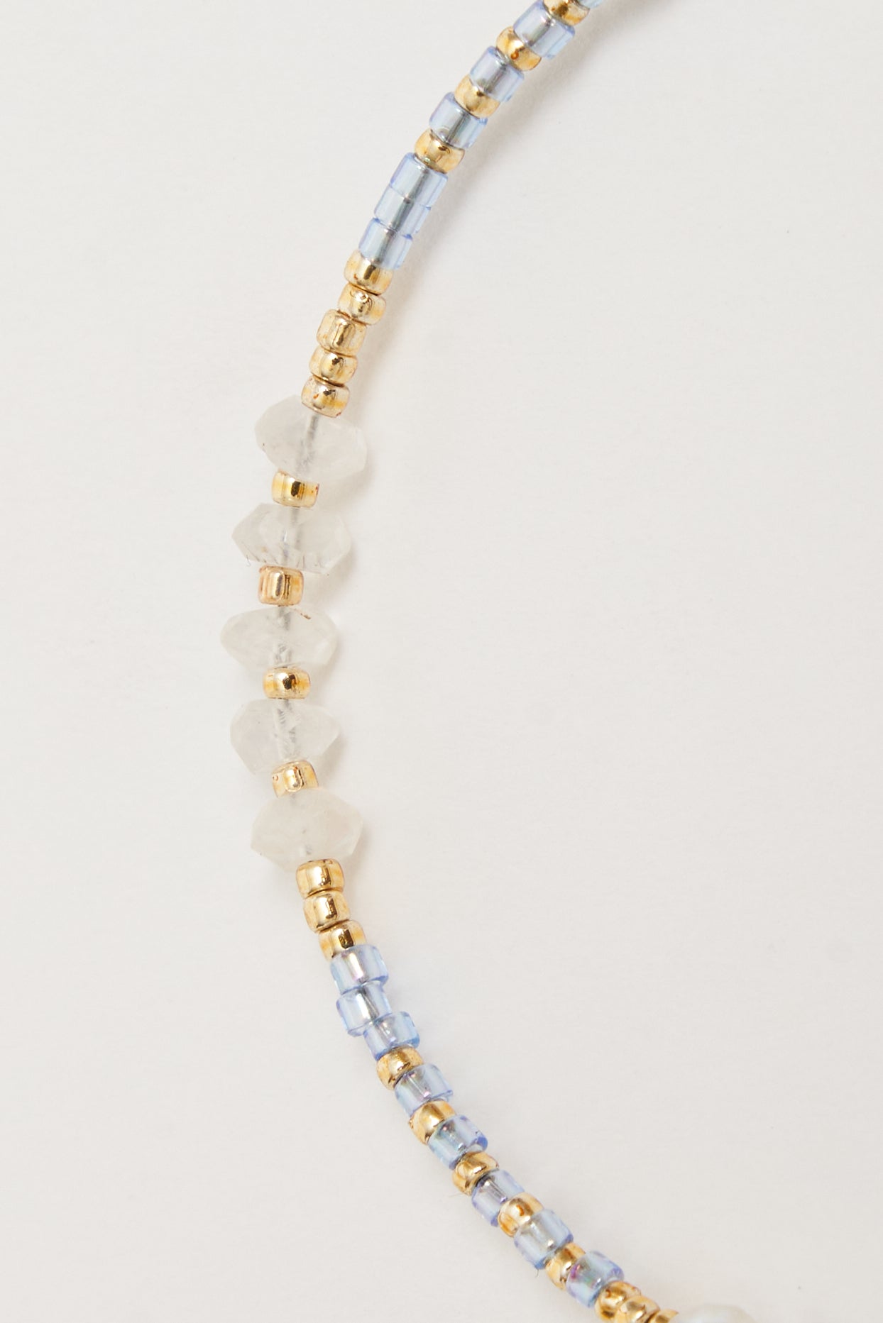 bracelet - DINA moonstone - sky blue