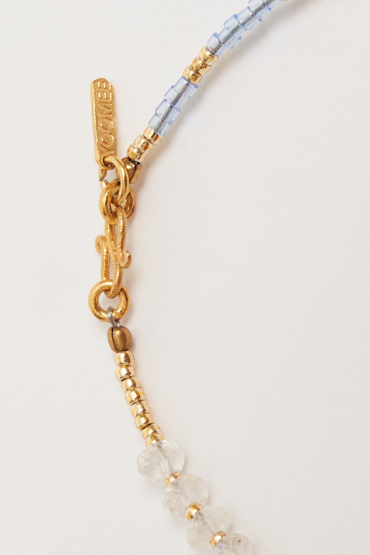bracelet - DINA moonstone - sky blue