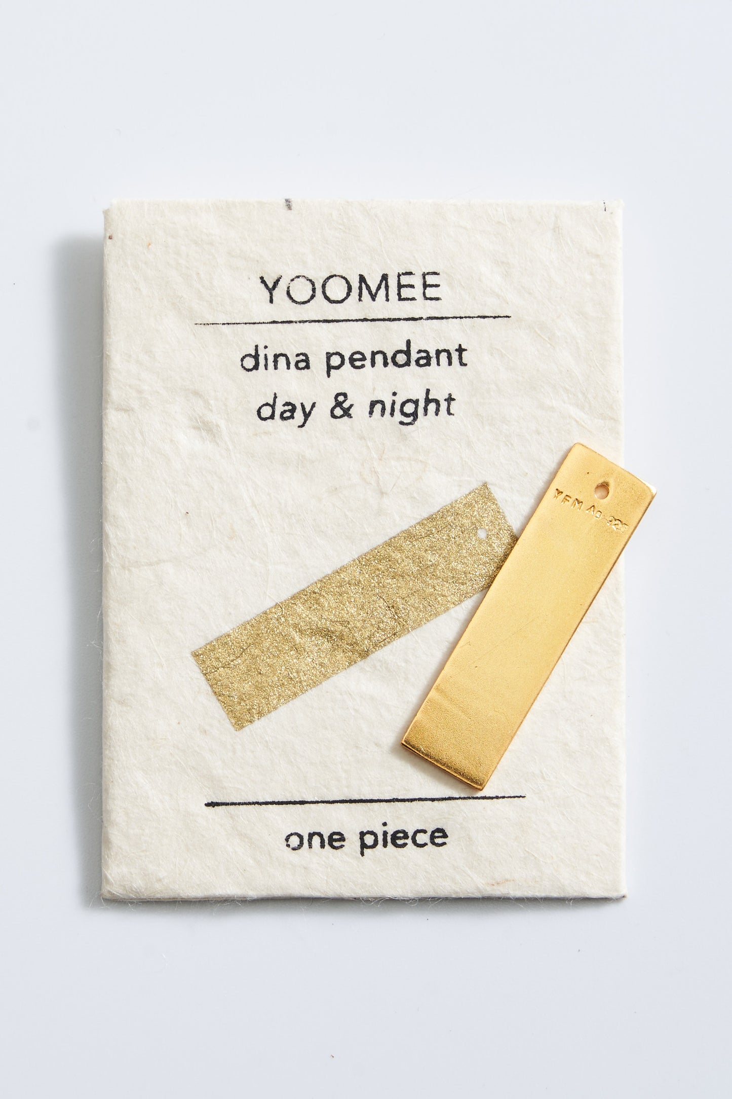 earring pendant - DINA - rectangle