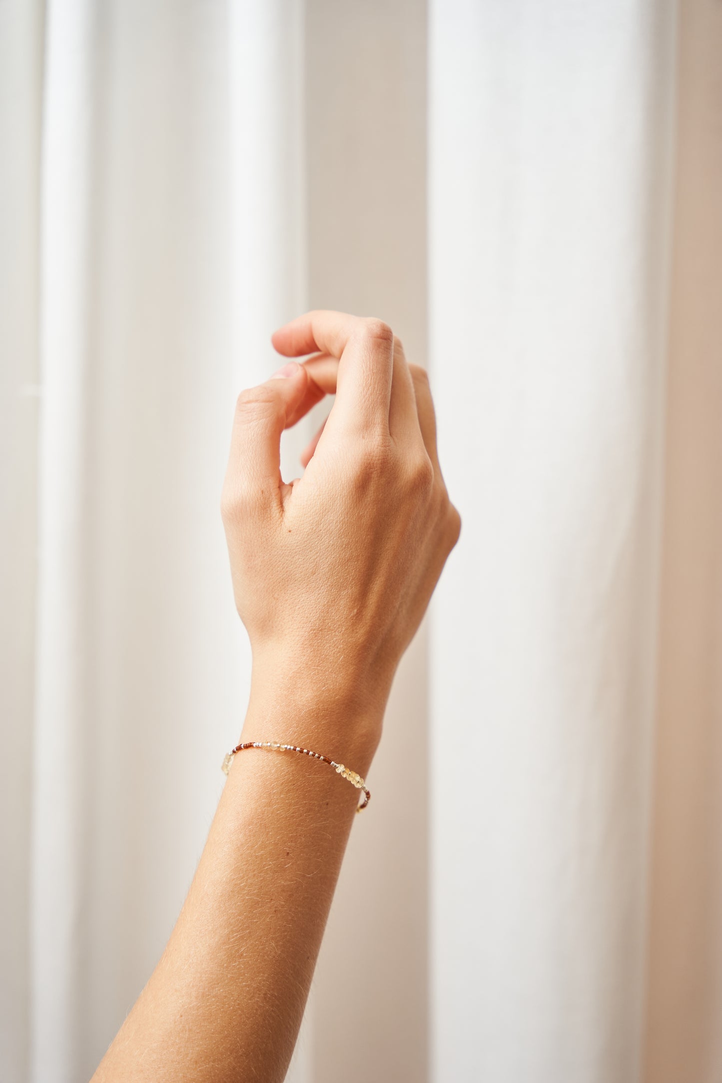 bracelet - DINA citrin - amber