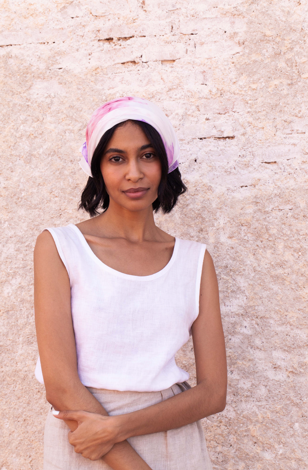 foulard - JMIAA - magnolia - sale