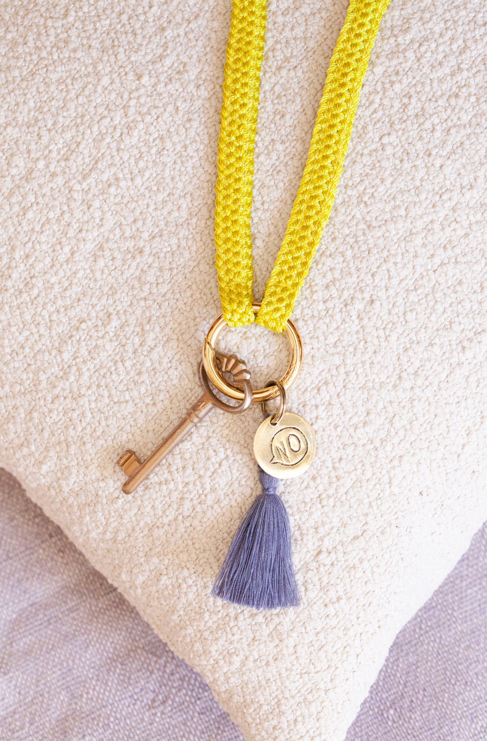 keychain band - FATIMA - neon - sale