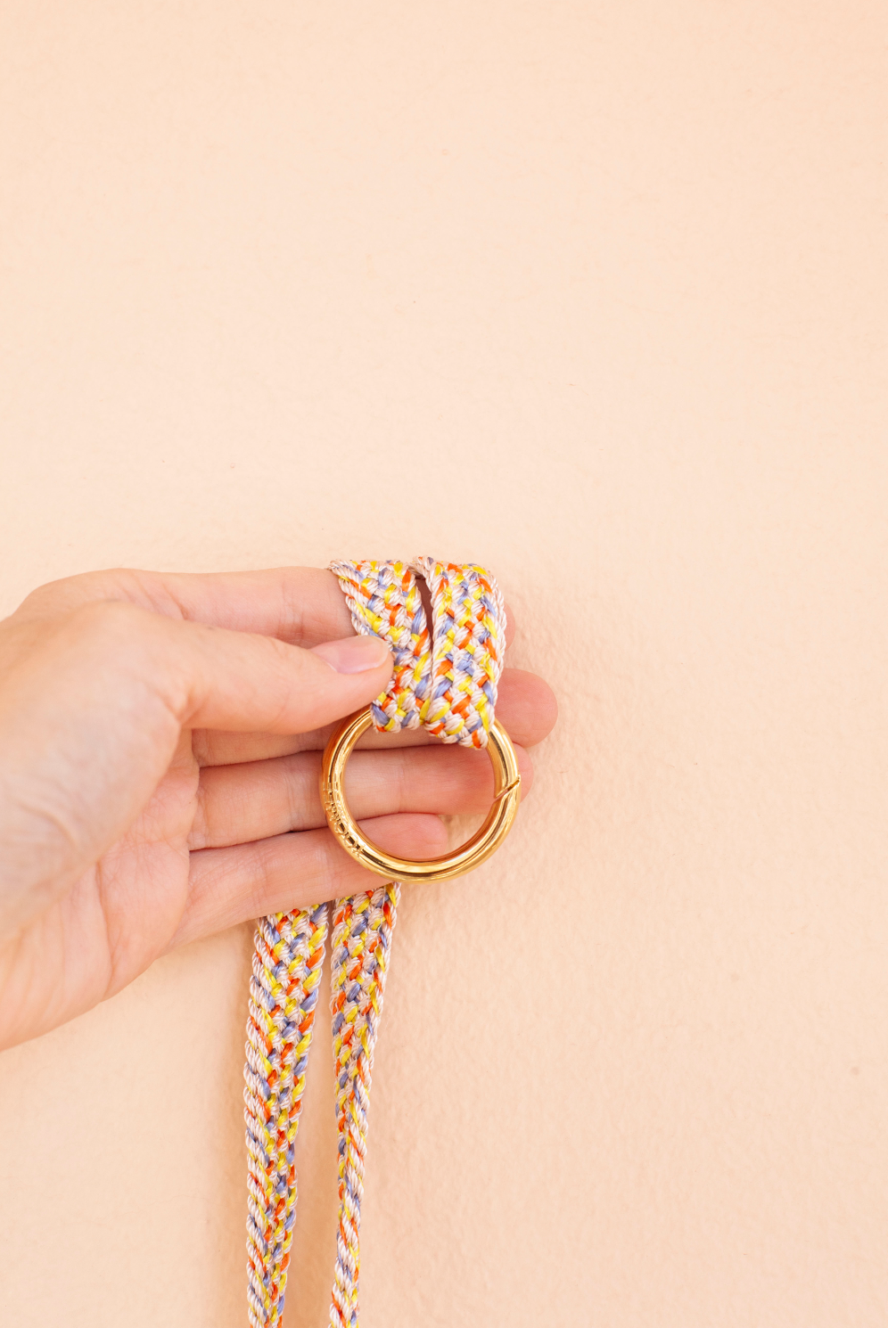 keychain band - FATIMA - cream sprinkle sale