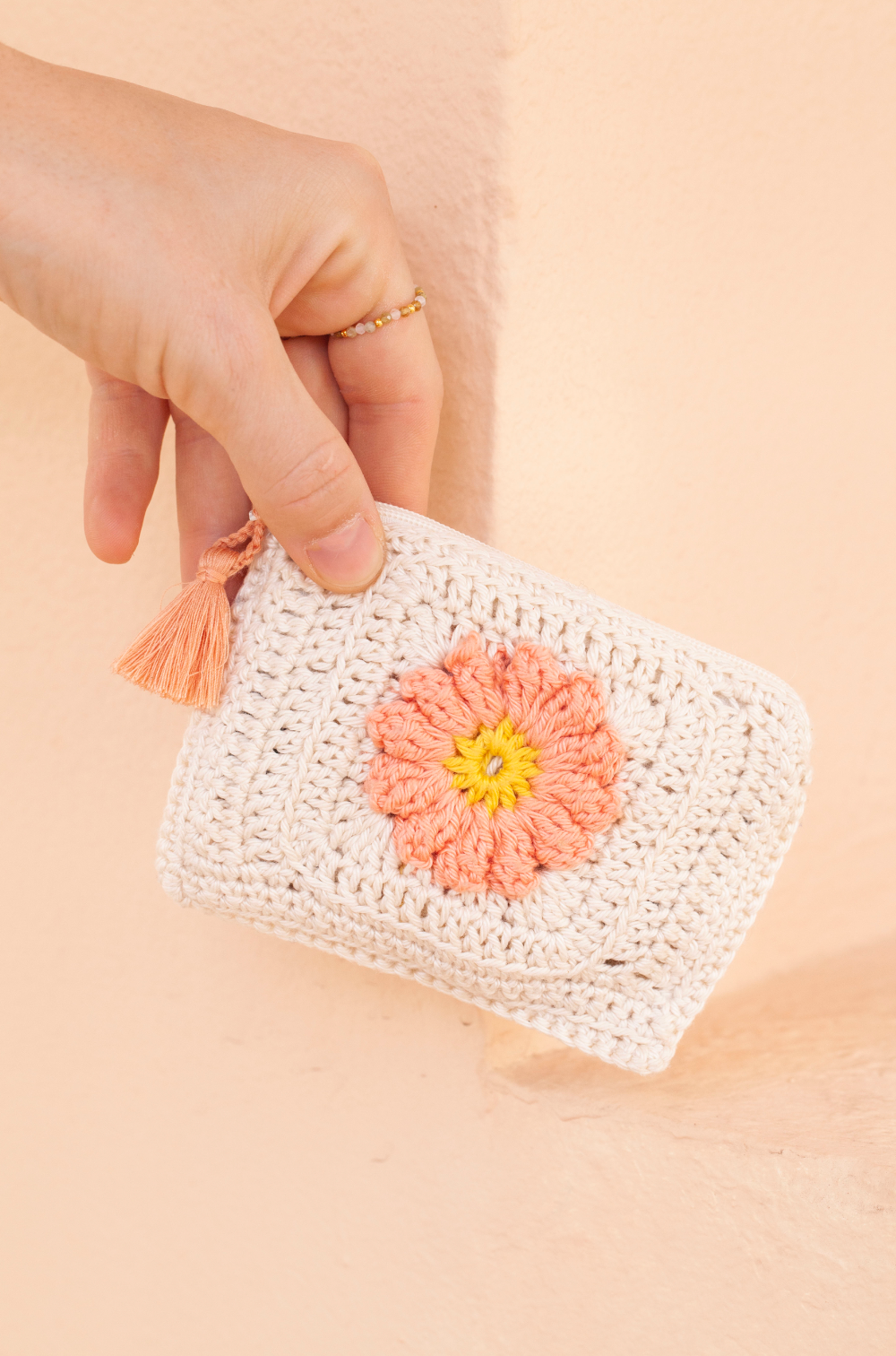 WARDA wallet - peach - sale