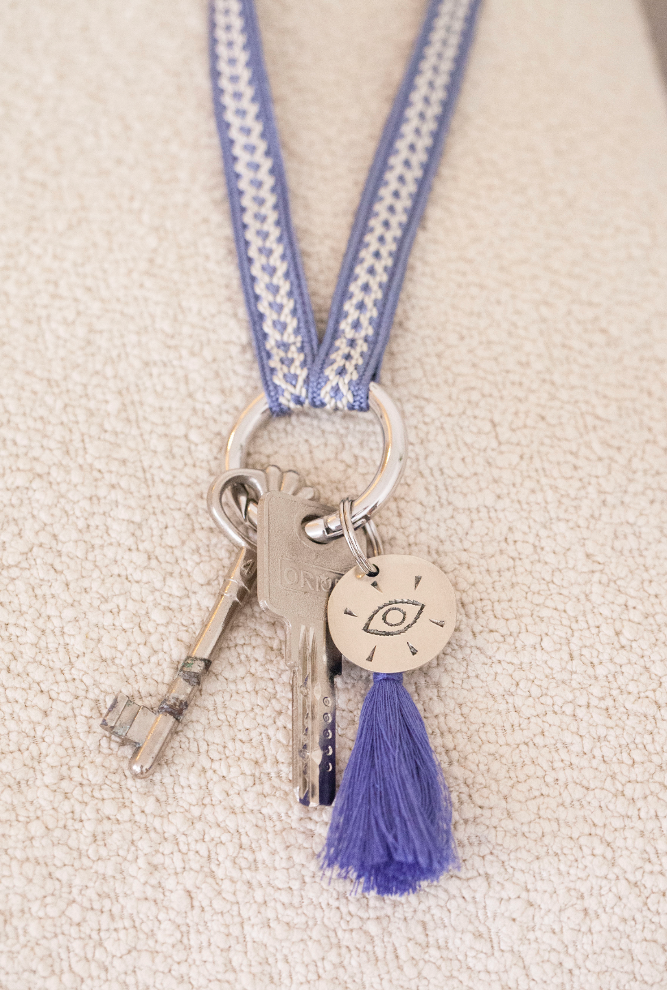 keychain band - ZAHRA mini - cloud