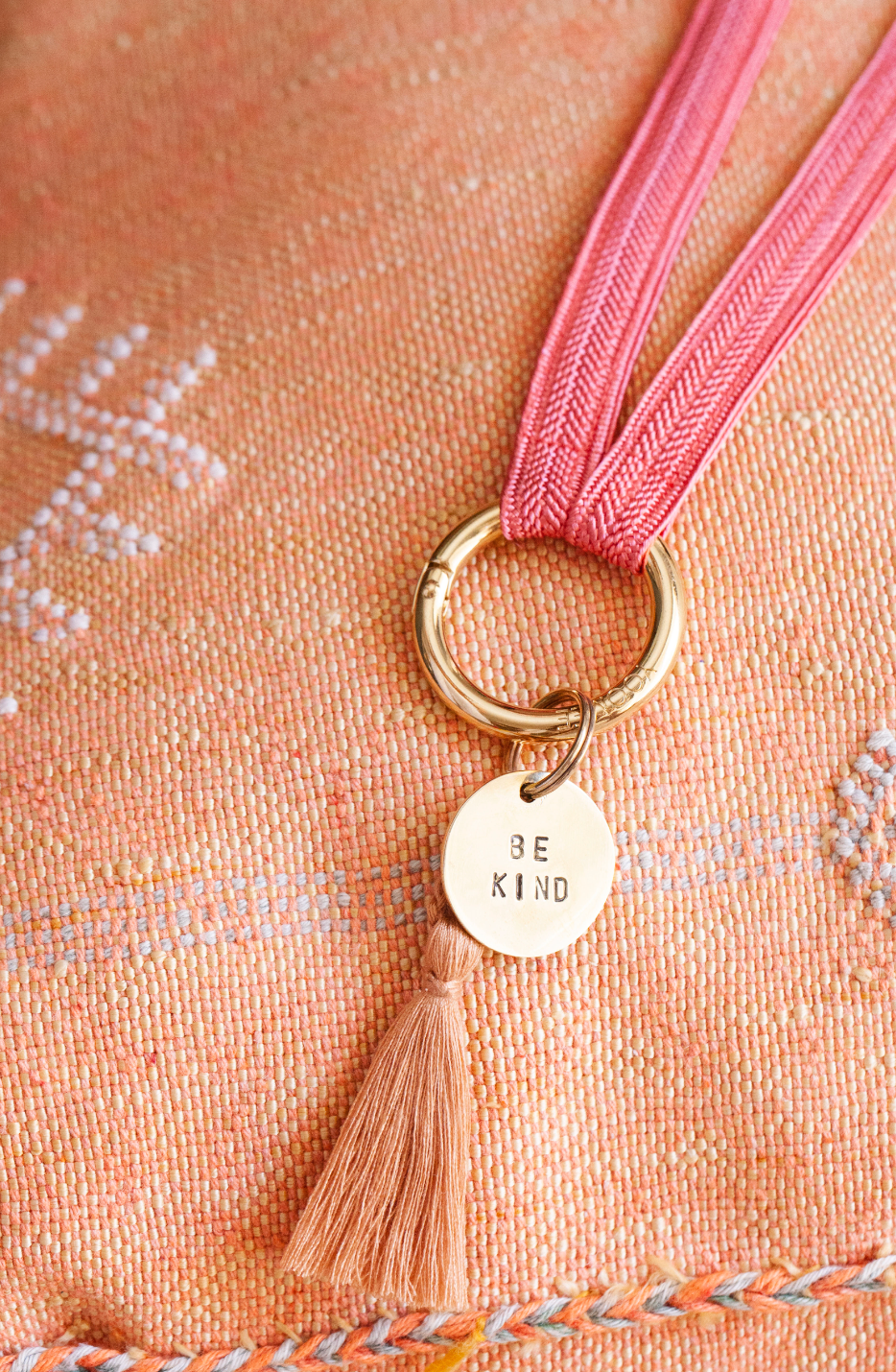 keychain band - ZAHRA mini - sweet pink