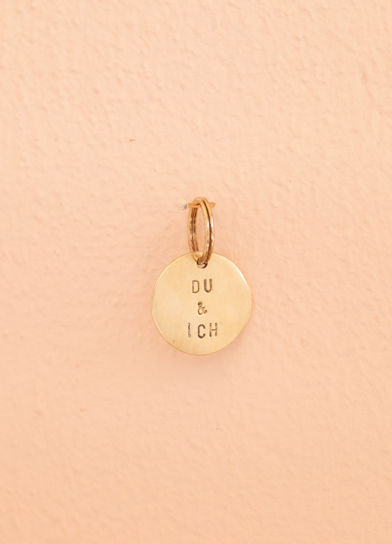 key tag - mini - du & ich