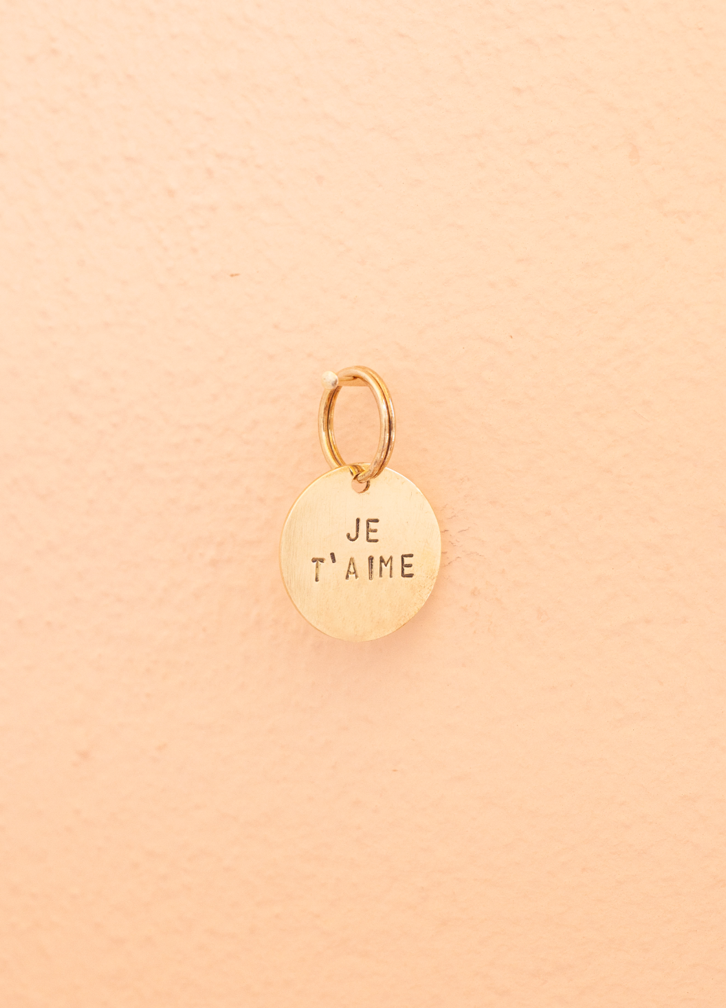 key tag - mini - je t'aime