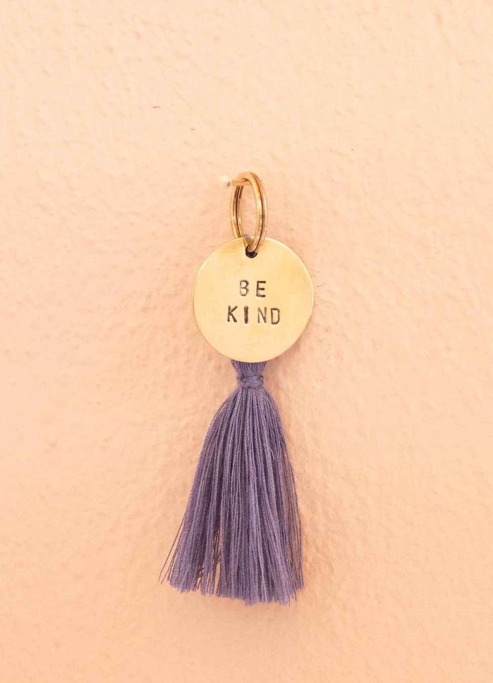 key tag - mini - be kind