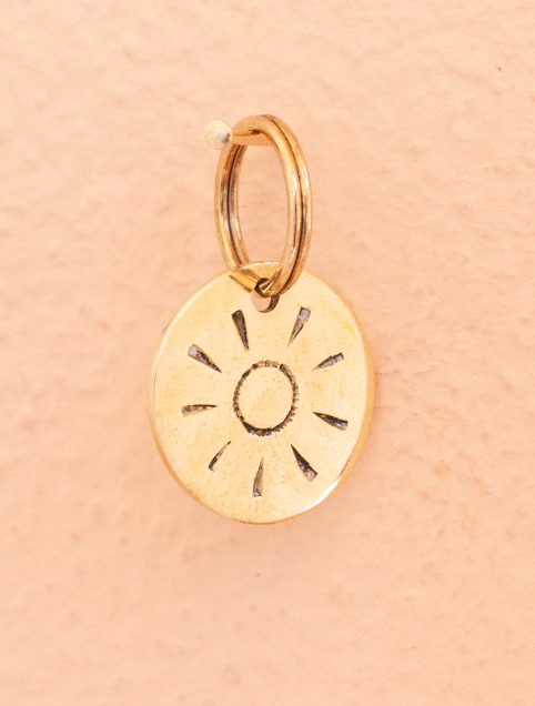 key tag - mini - sun