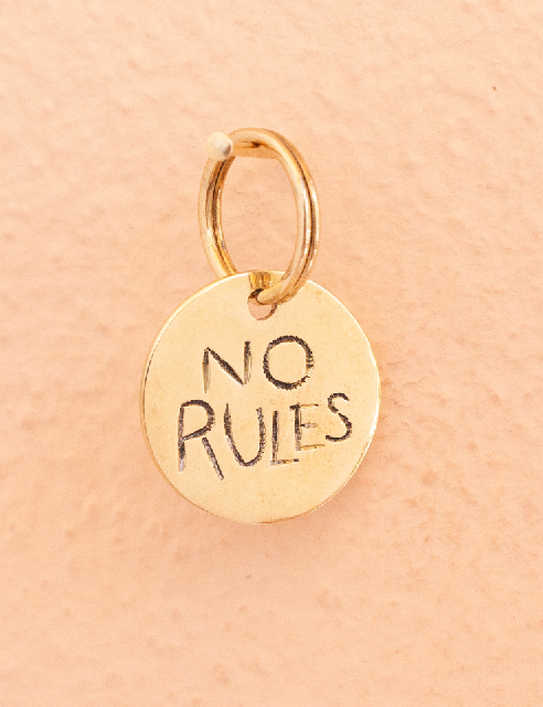 key tag - mini - no rules