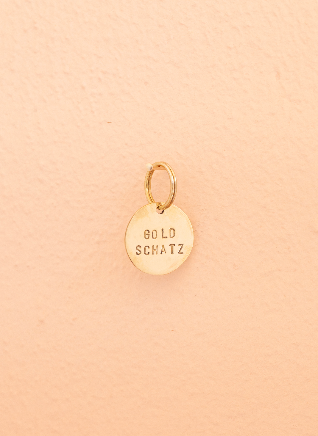 key tag - mini - gold schatz