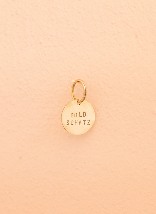 key tag - mini - gold schatz