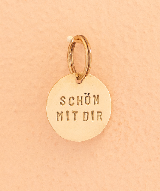 key tag - mini - schön mit dir