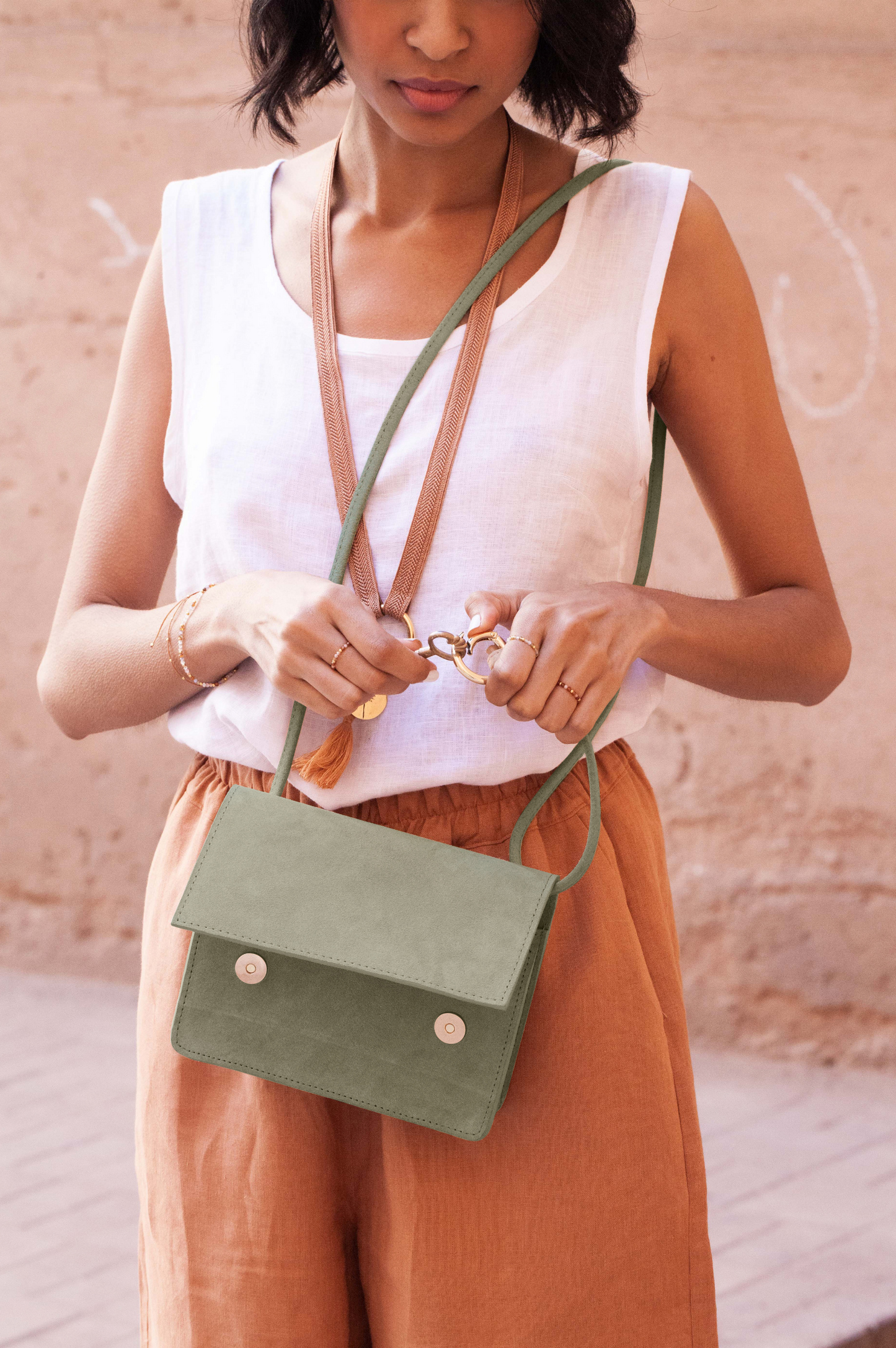 bag - LAYLA - olive