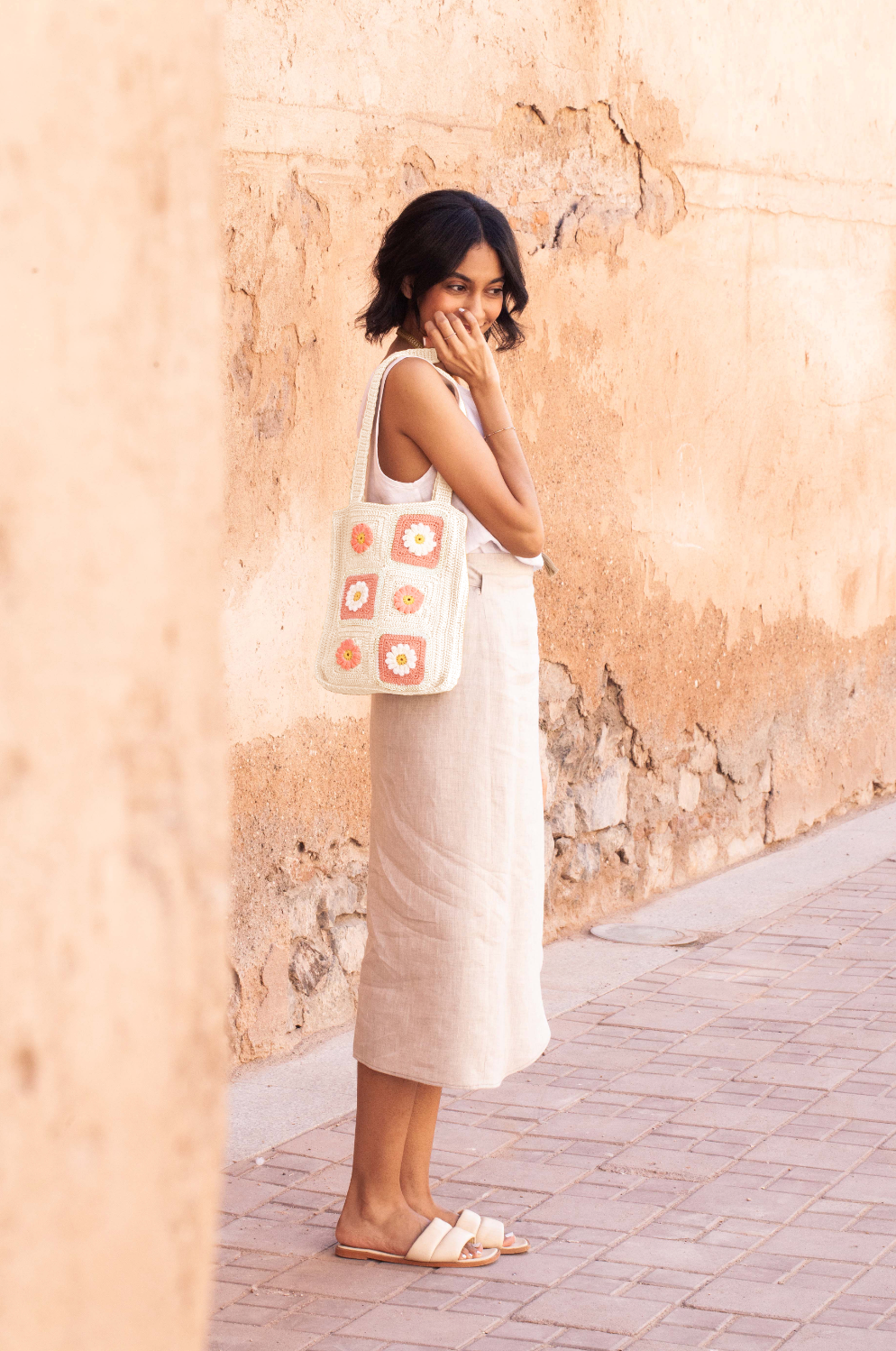 WARDA bag - peach