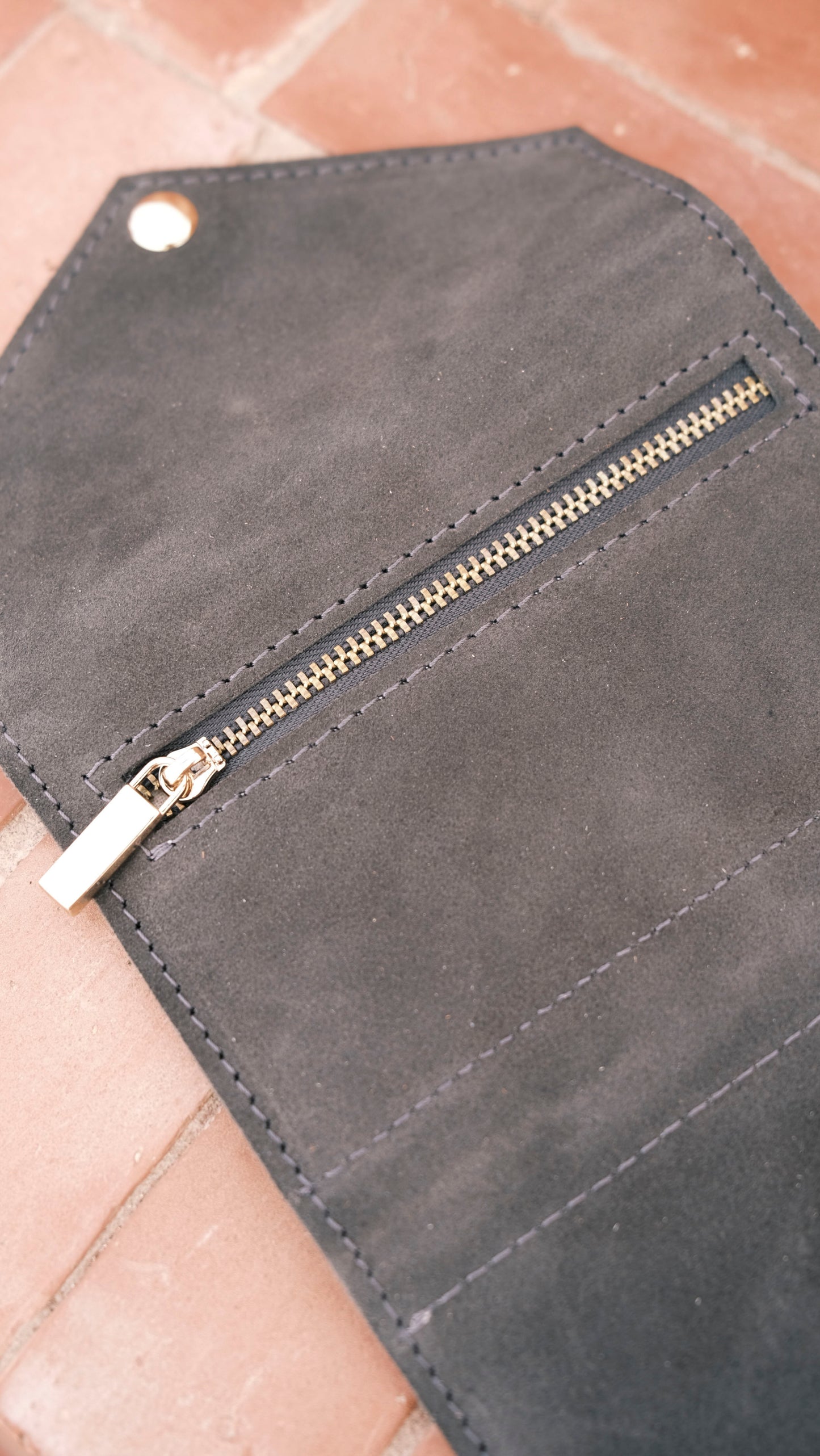 flip wallet - DENYA - anthracite