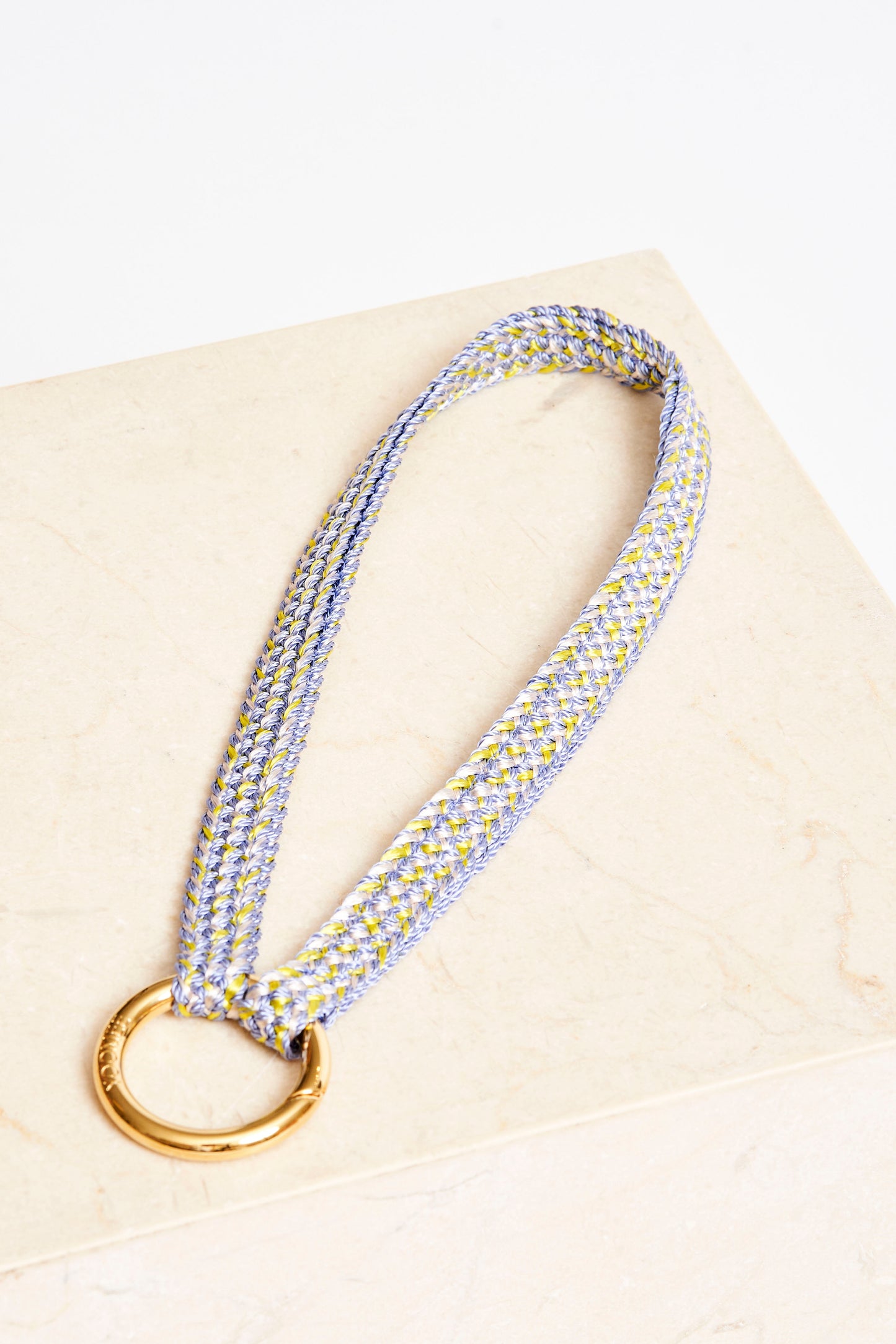 keychain band - FATIMA mini - blue flower - sale