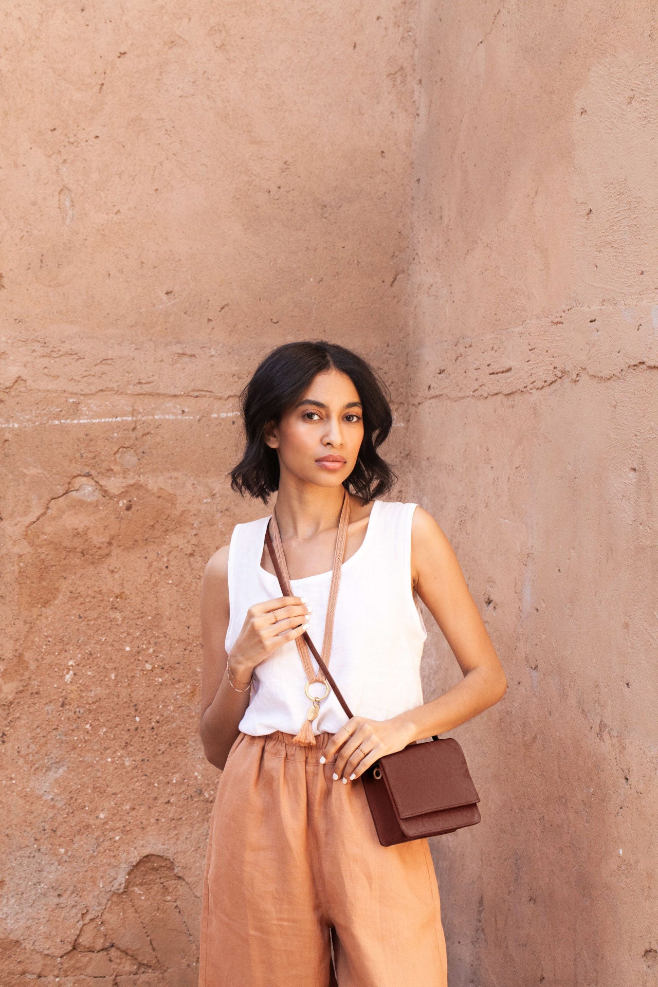 bag - LAYLA - rose wood