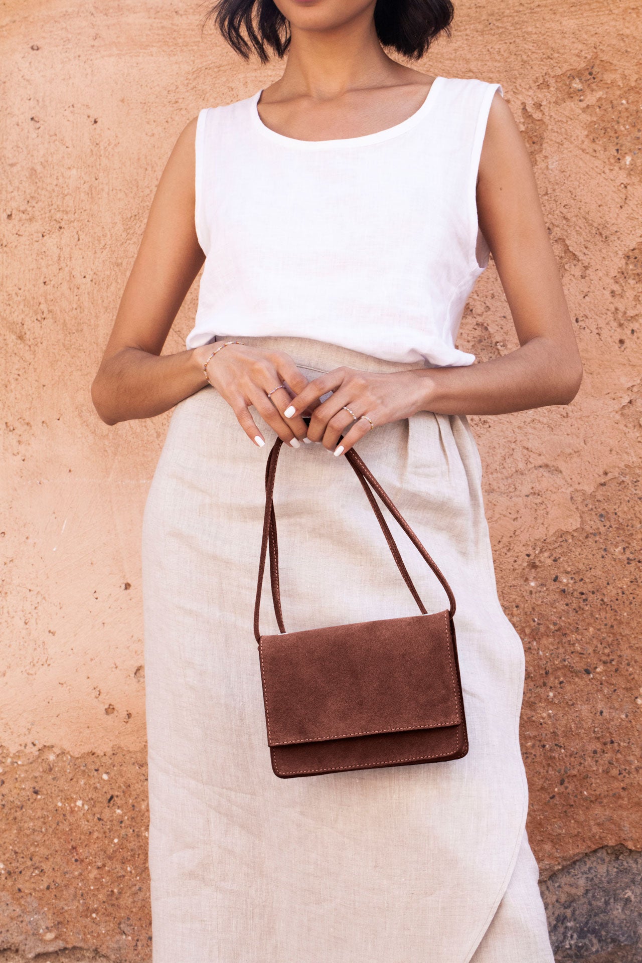 bag - LAYLA - rose wood