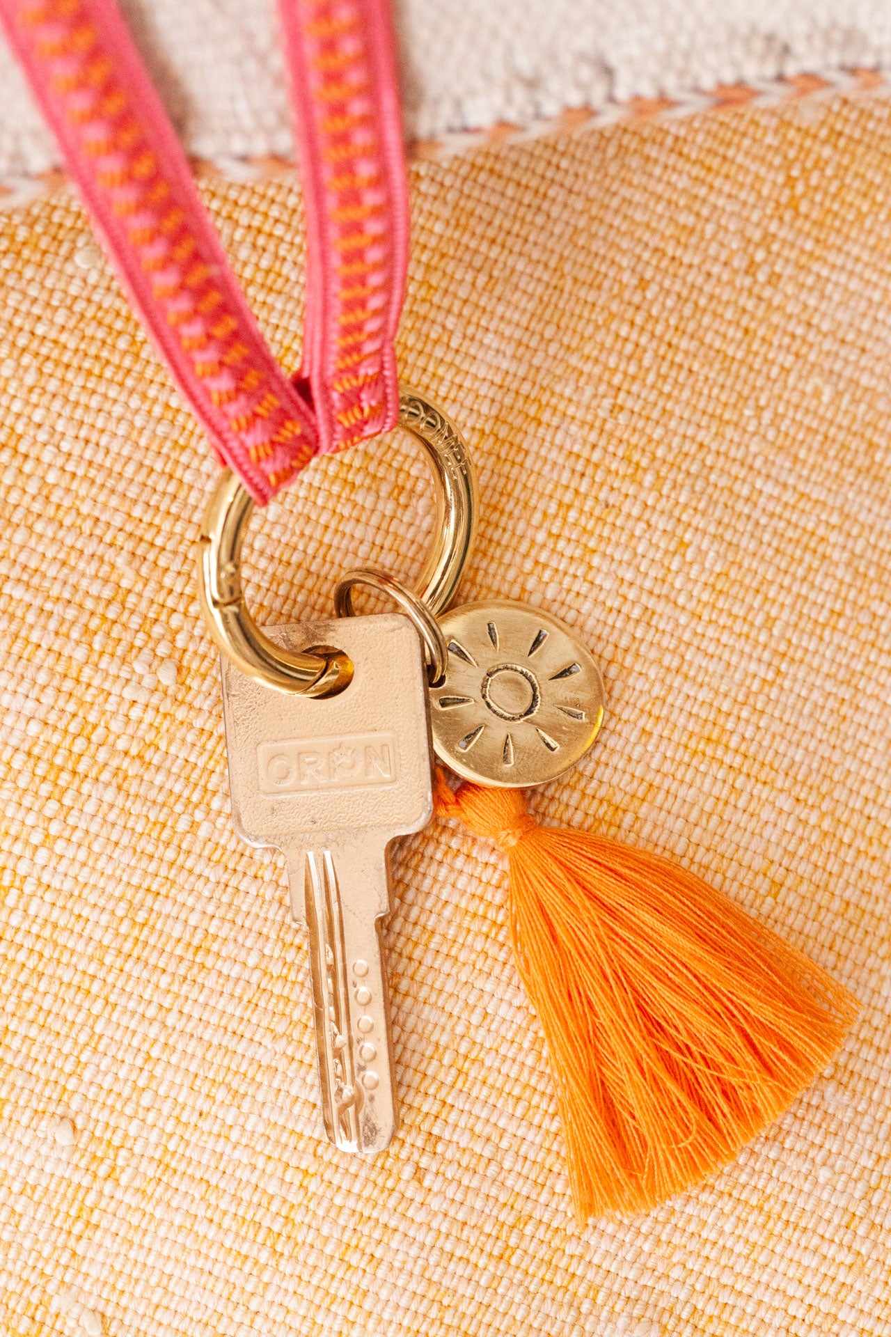 key tag - mini - sun