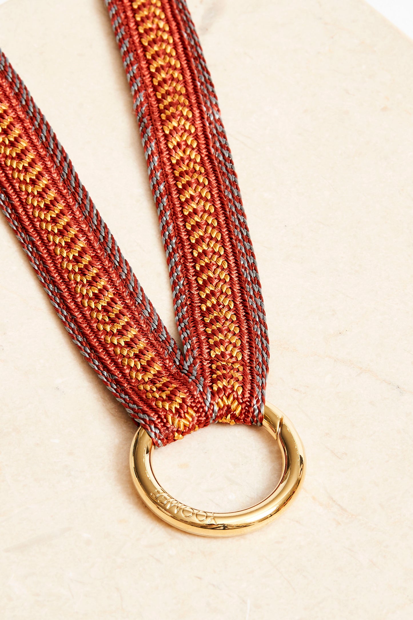 keychain band - ZAHRA - african sun