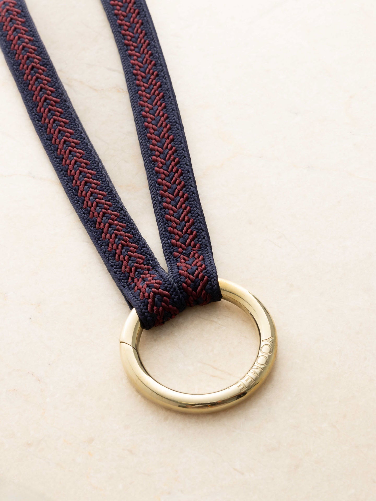 keychain band - ZAHRA - blood moon