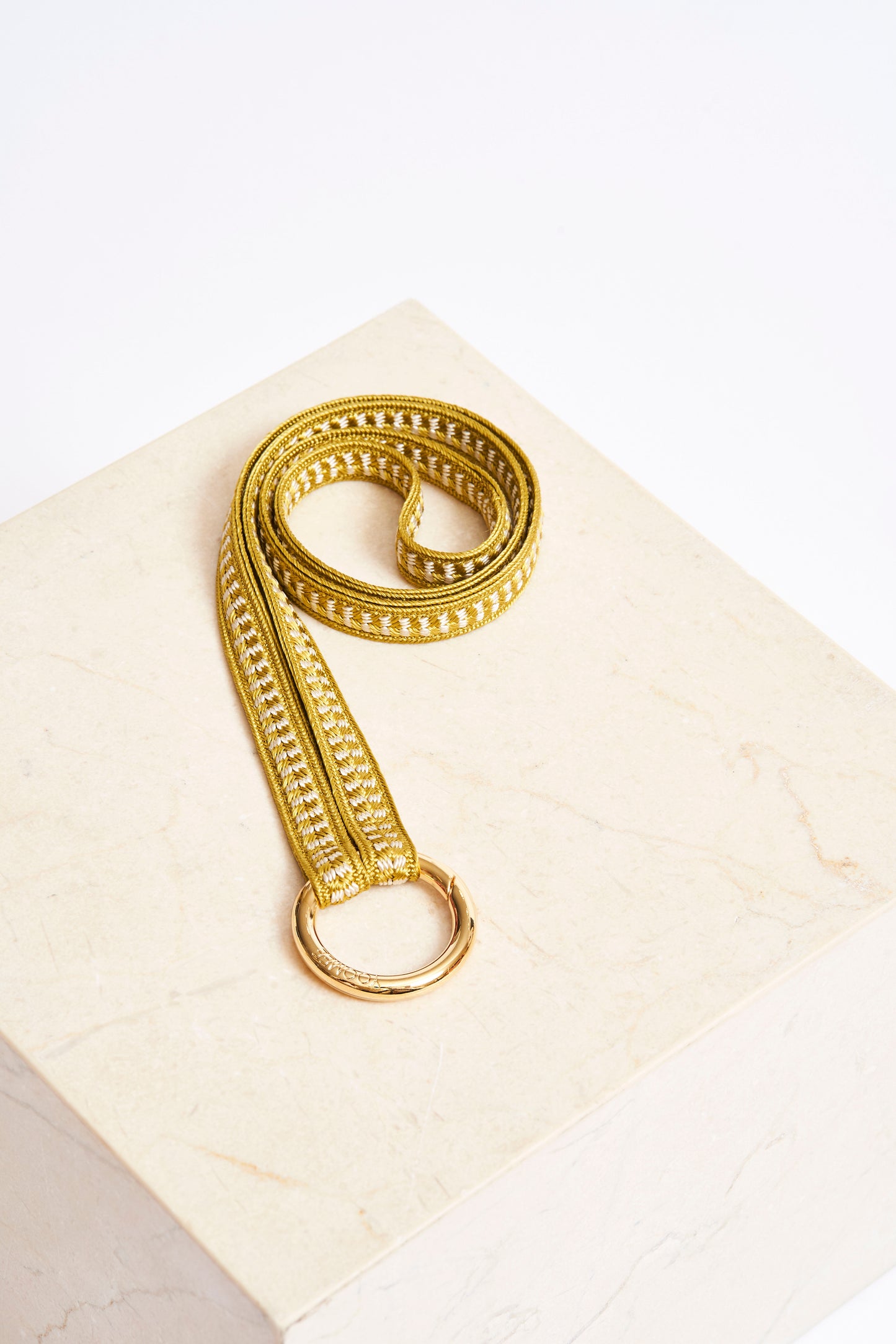 keychain band - ZAHRA - golden kiwi
