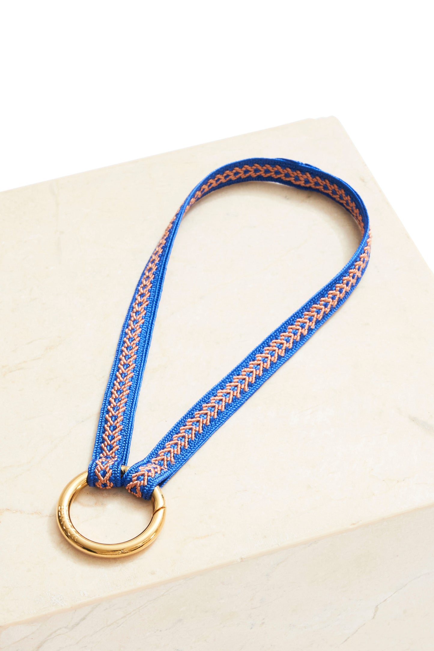 keychain band - ZAHRA mini - majorelle love