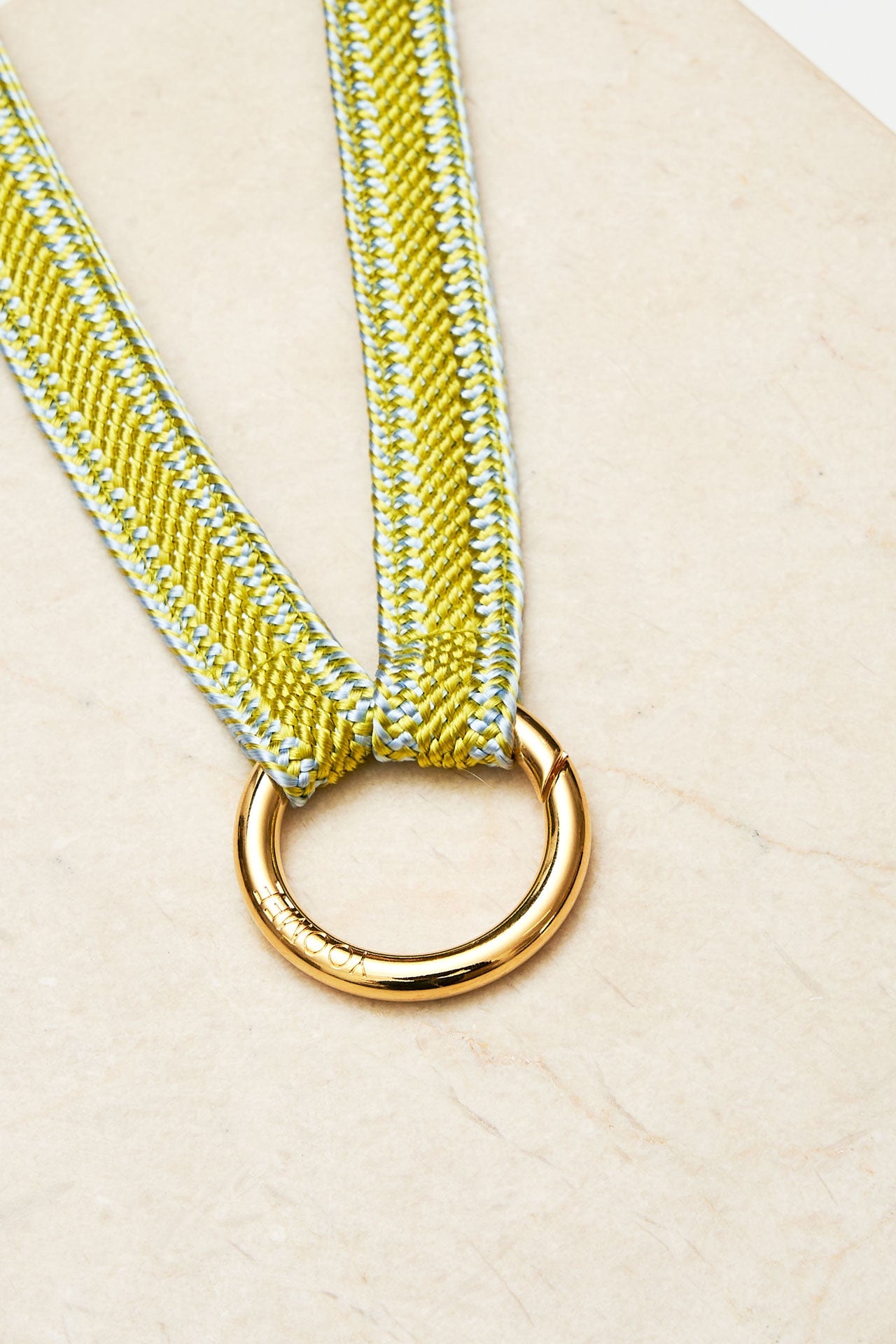 keychain band - ZAHRA - yuzu