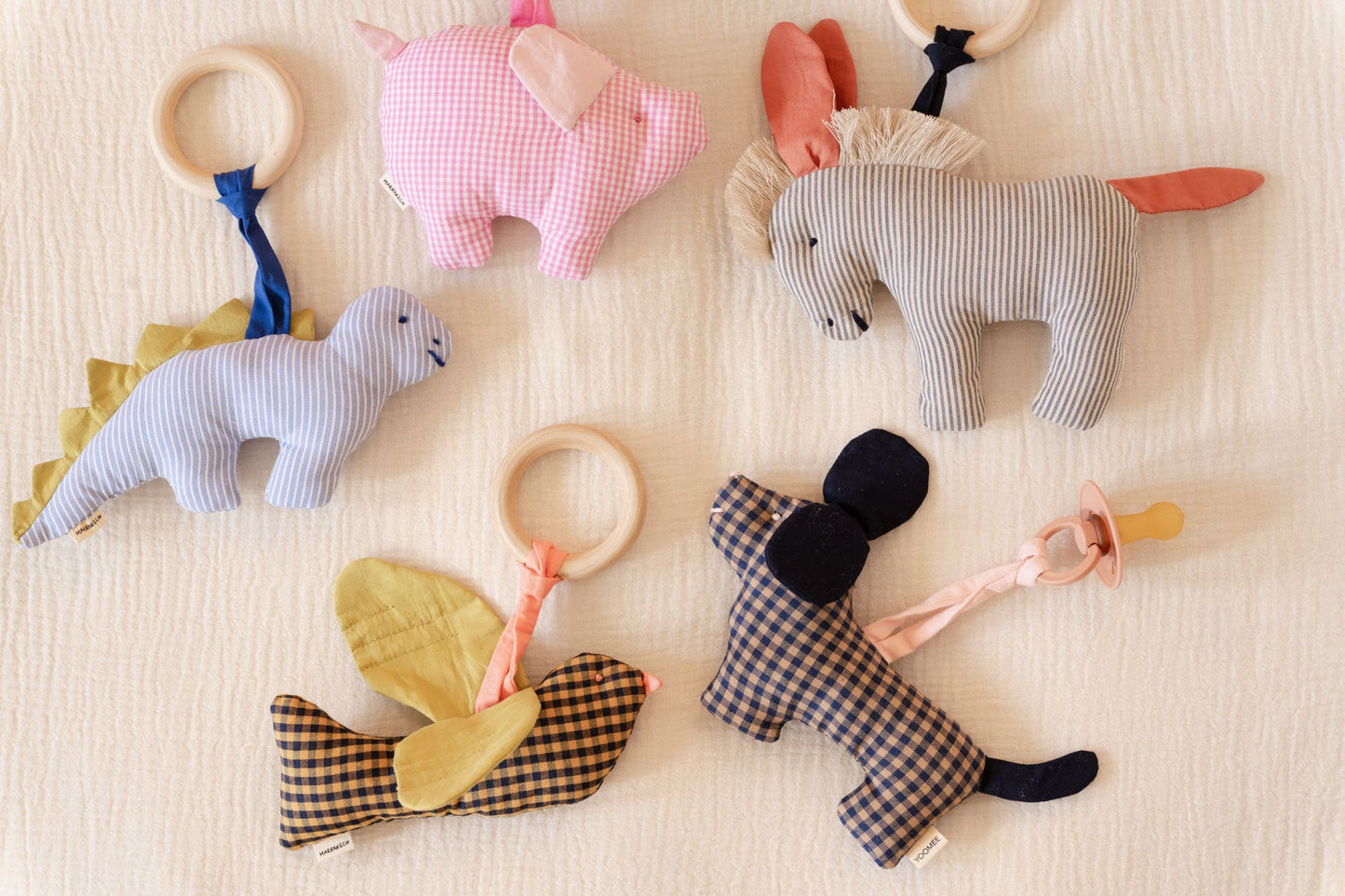 baby rattle - NINI - dino