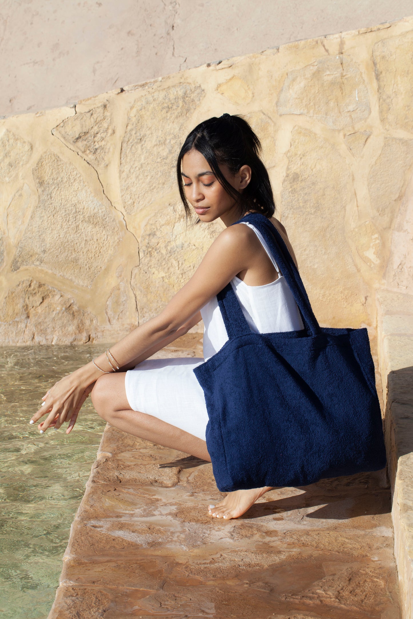 bag - SAIDA - marine blue - sale