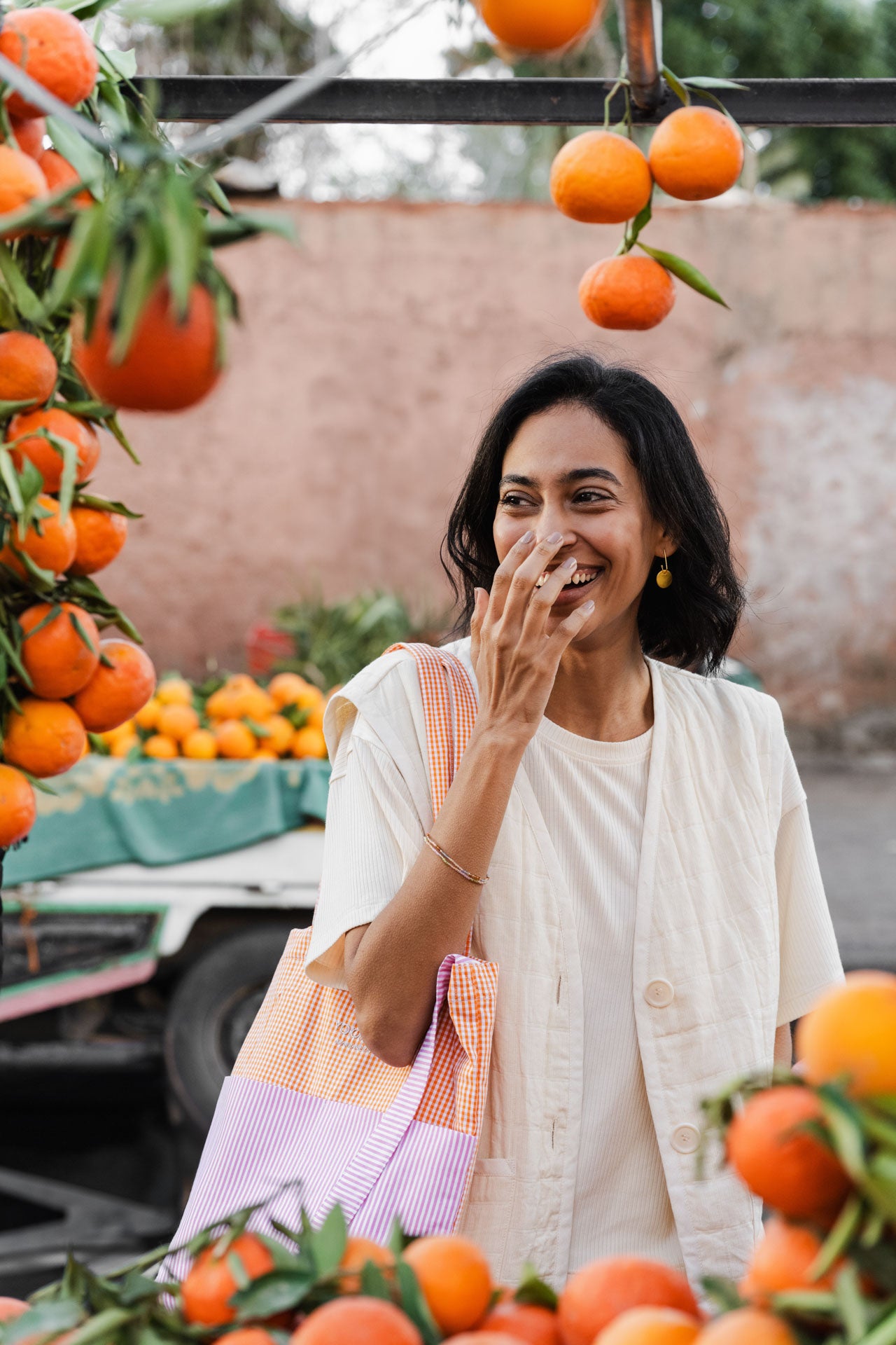 bag - SOUMIA - pink/orange