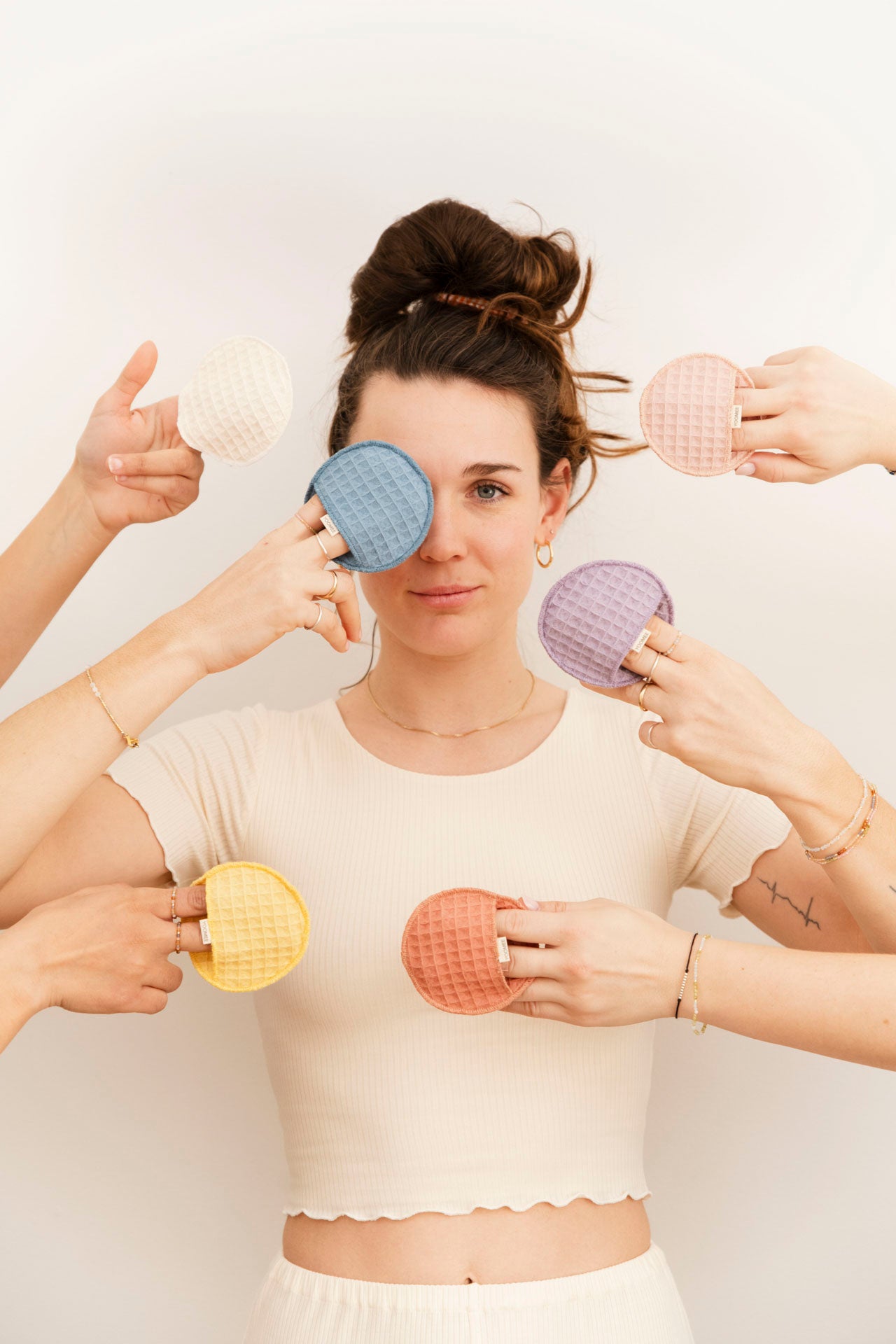 cleaning pads - ZAZ - rainbow