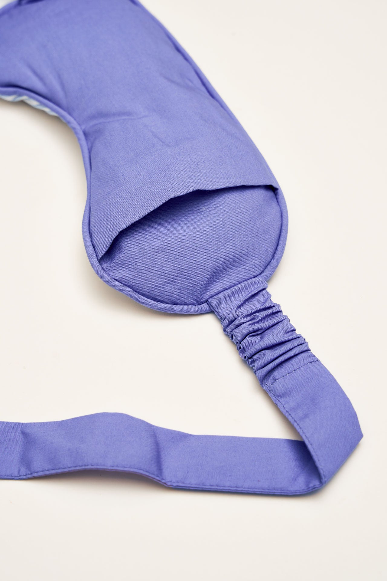 eye mask - RAHA - mini striped - blue/white