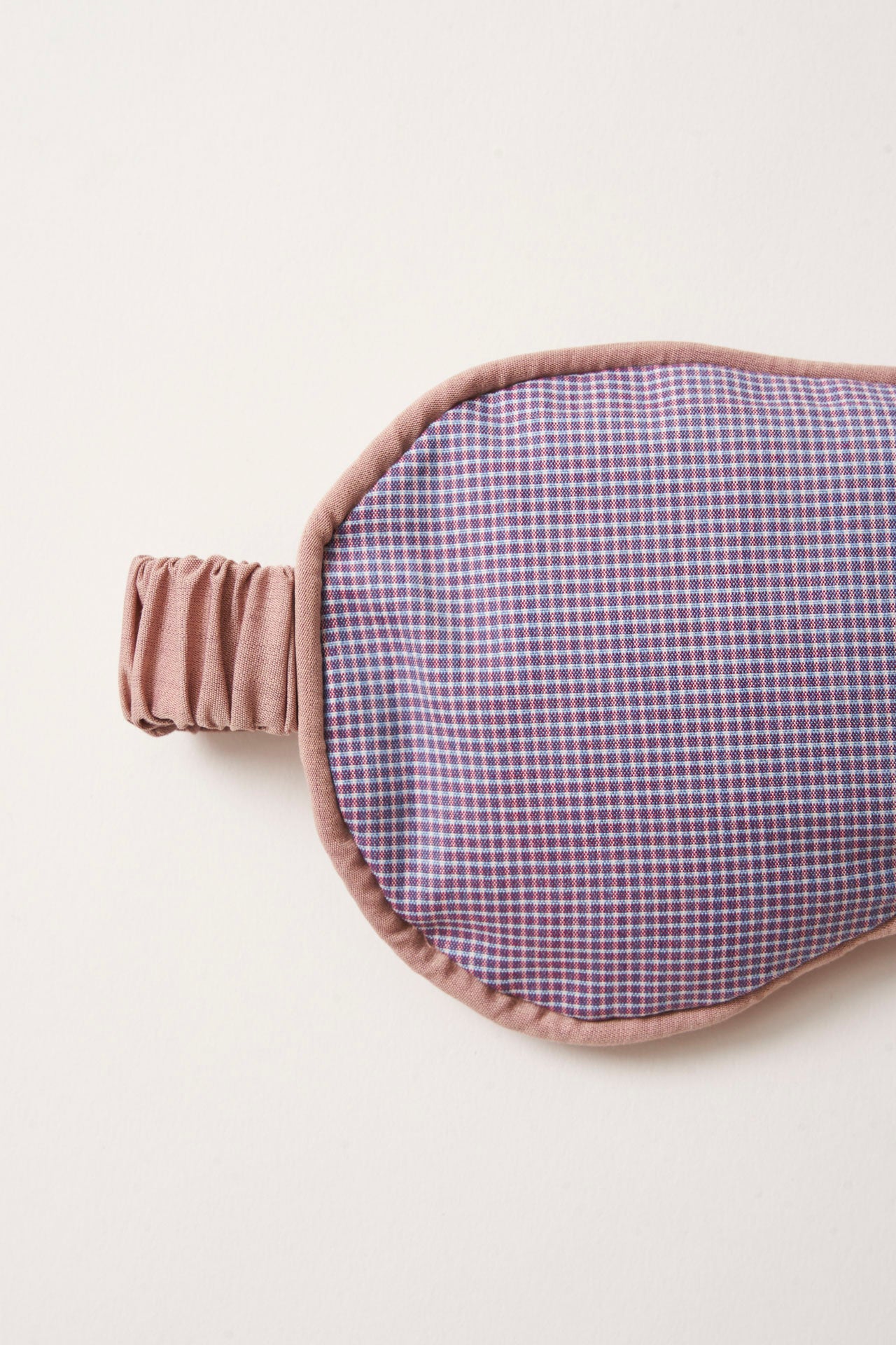 eye mask - RAHA mini squared - rose blue
