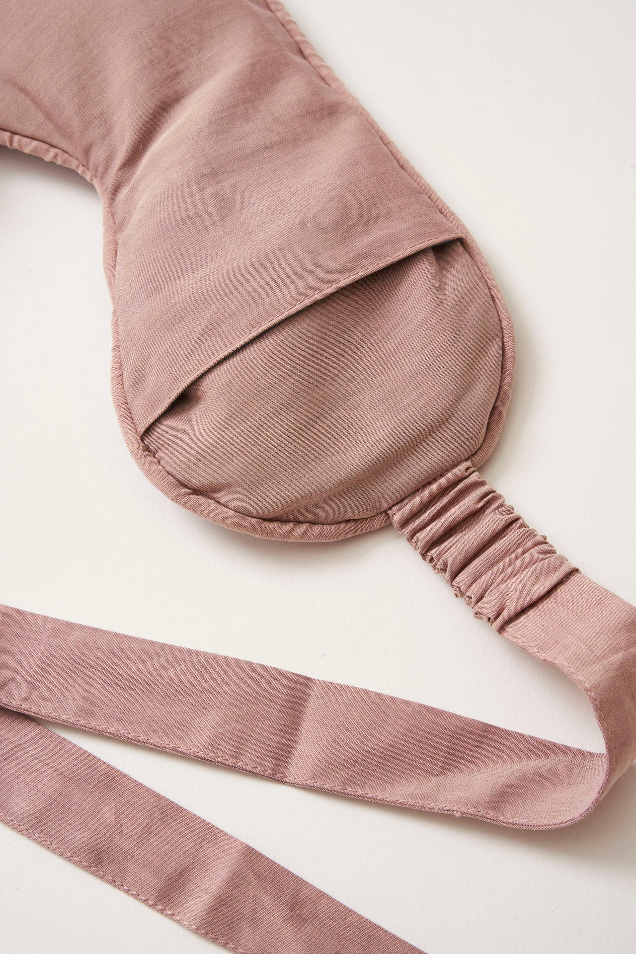 eye mask - RAHA mini squared - rose blue
