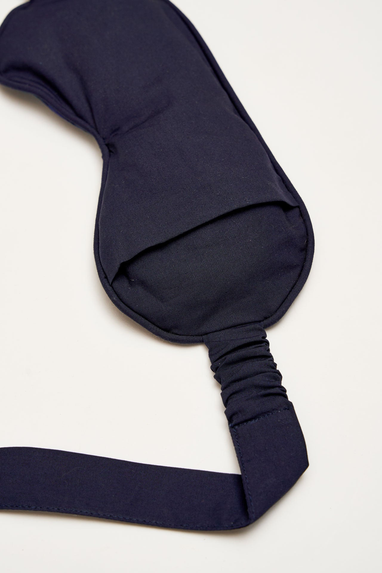 eye mask - RAHA - squared - marine/dark green