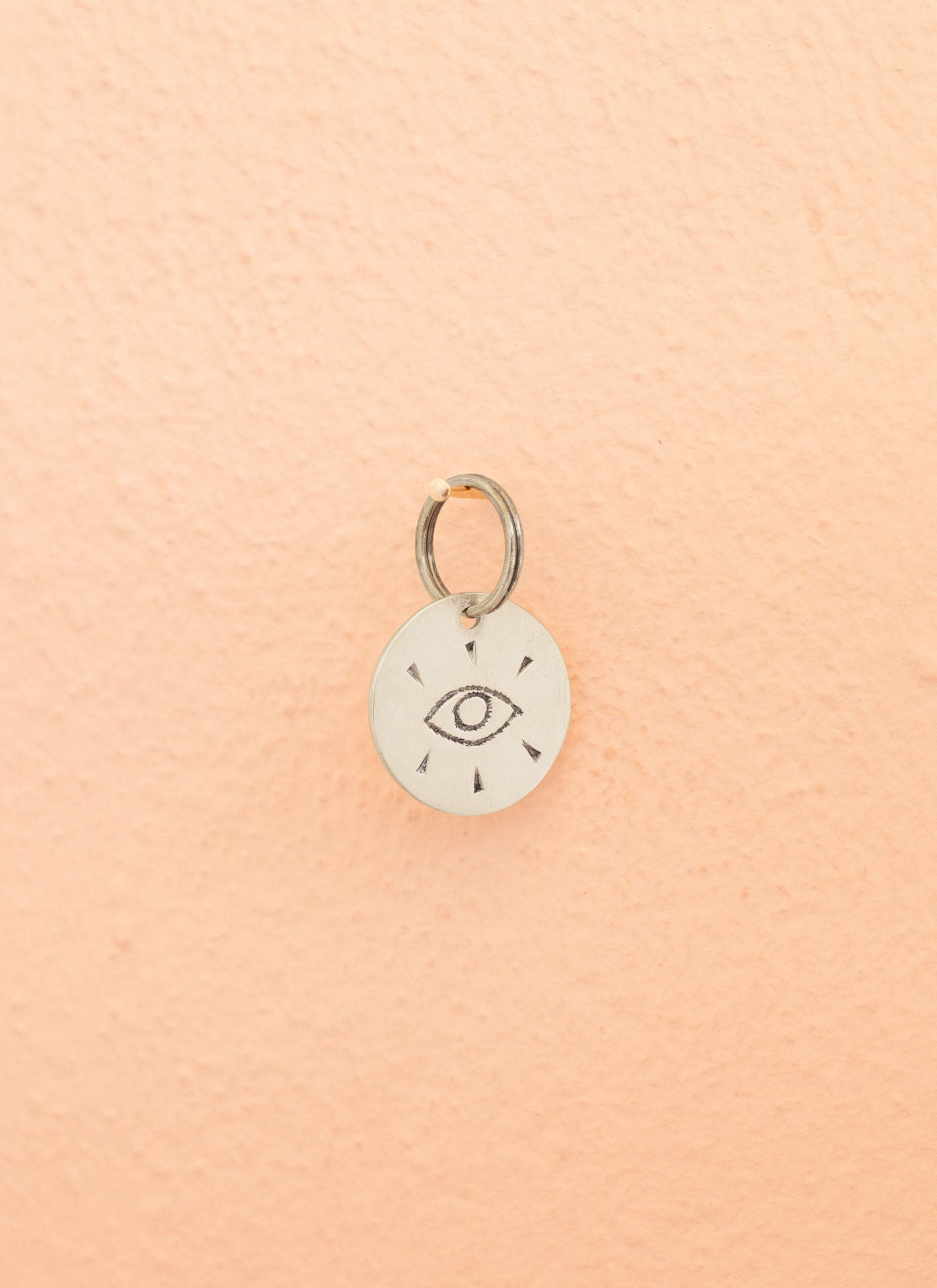 key tag - mini - eye