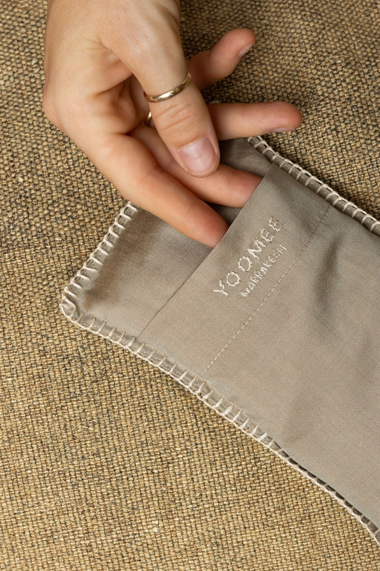 eye pillow - RAHA hbik - pine