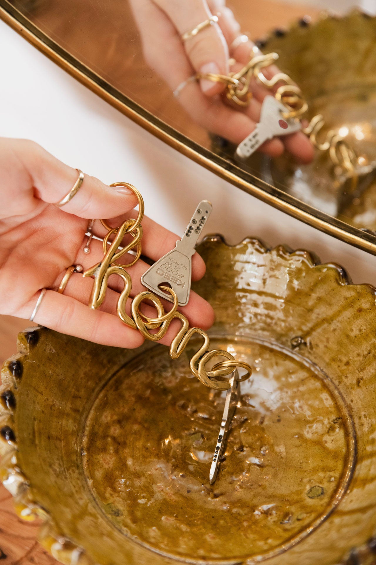 key pendant - MOUNA - home