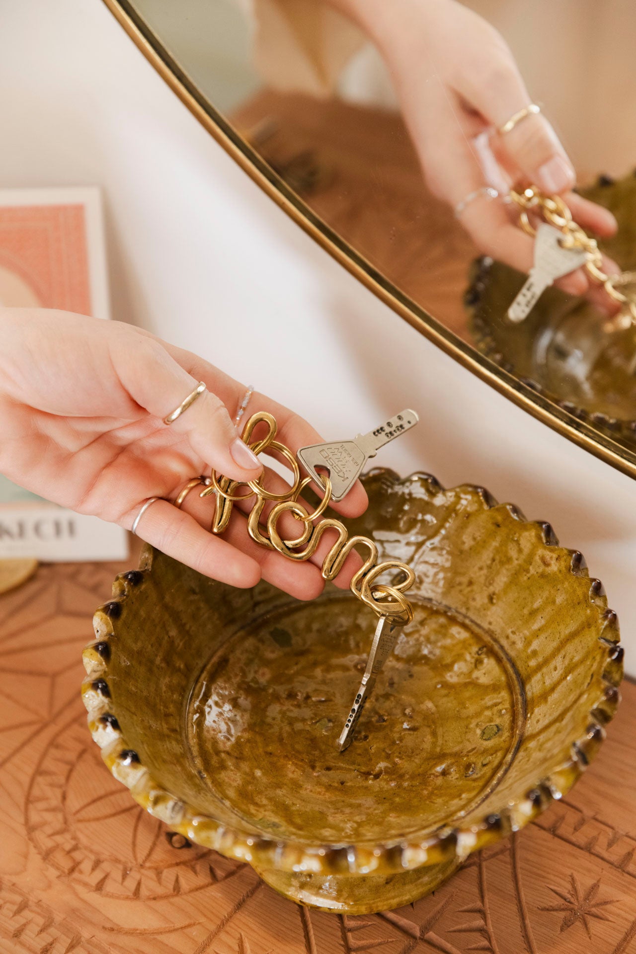 key pendant - MOUNA - home